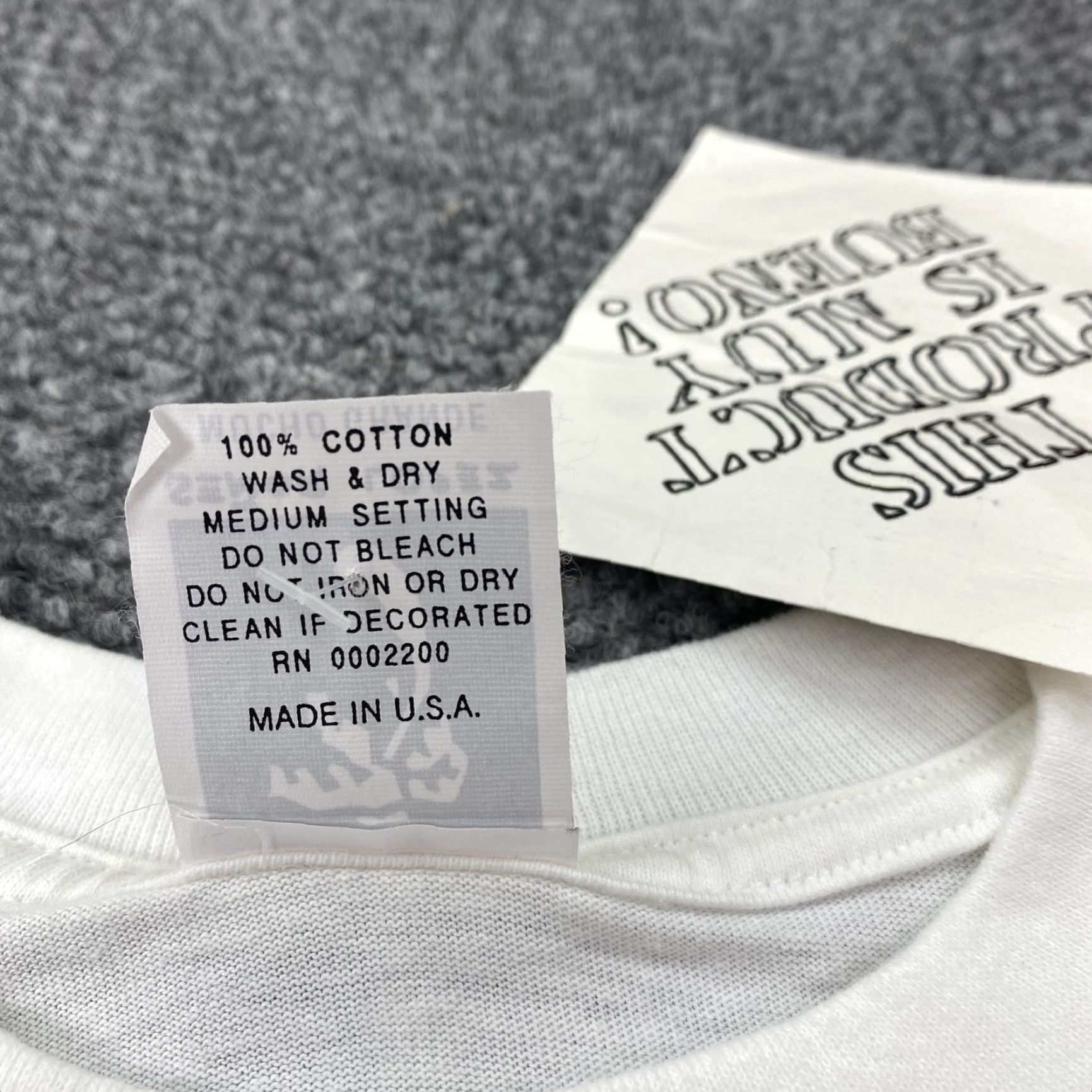 Vintage VINTAGE Senor Lopez Shirt Mens XL White Graphic Print 90s Food & Drink Crew Neck Cotton T-Shirt Mens XLG Size US XL / EU 56 / 4 - 6 Thumbnail