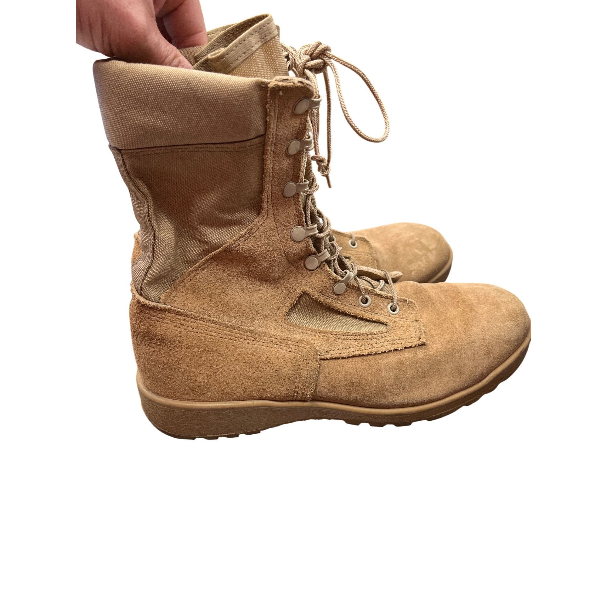 Belleville Belleville 390DES mens tan USA hot weather combat boots Sz 1 Size US 11.5 / EU 44-45 - 13 Thumbnail