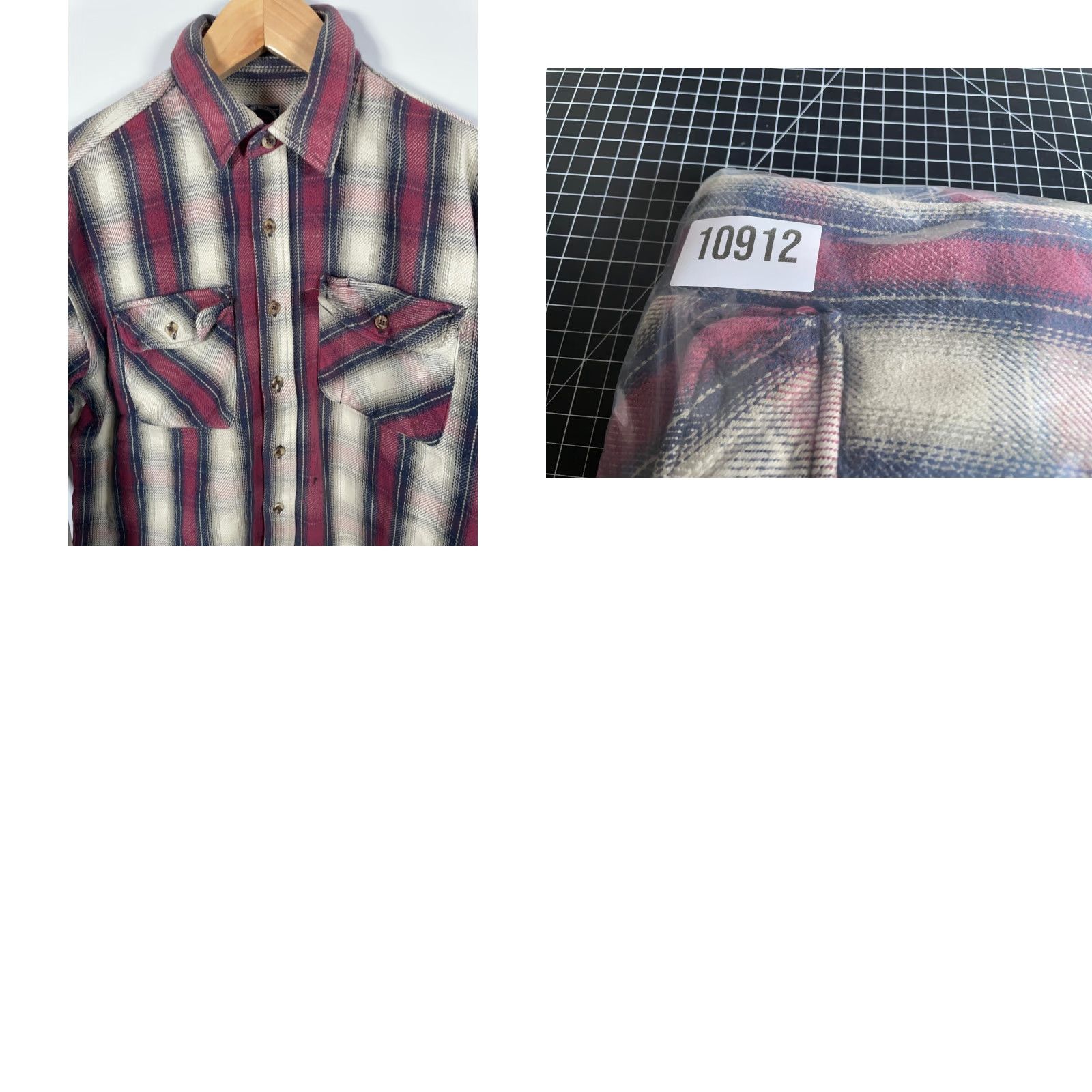 Vintage VINTAGE Williams Bay Flannel Shirt Men XL Red Beige Plaid Heavyweight Cotton Grunge Button-Up Casual Workwear 90s Style Mens Size US XL / EU 56 / 4 - 9 Thumbnail