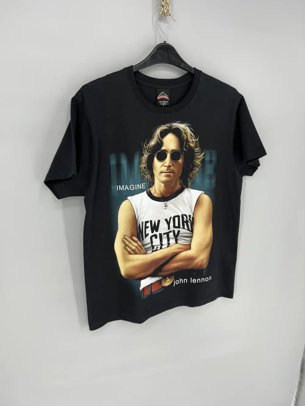 Vintage John Lennon All Over Print Vintage Tee Size US M / EU 48-50 / 2 - 4 Thumbnail