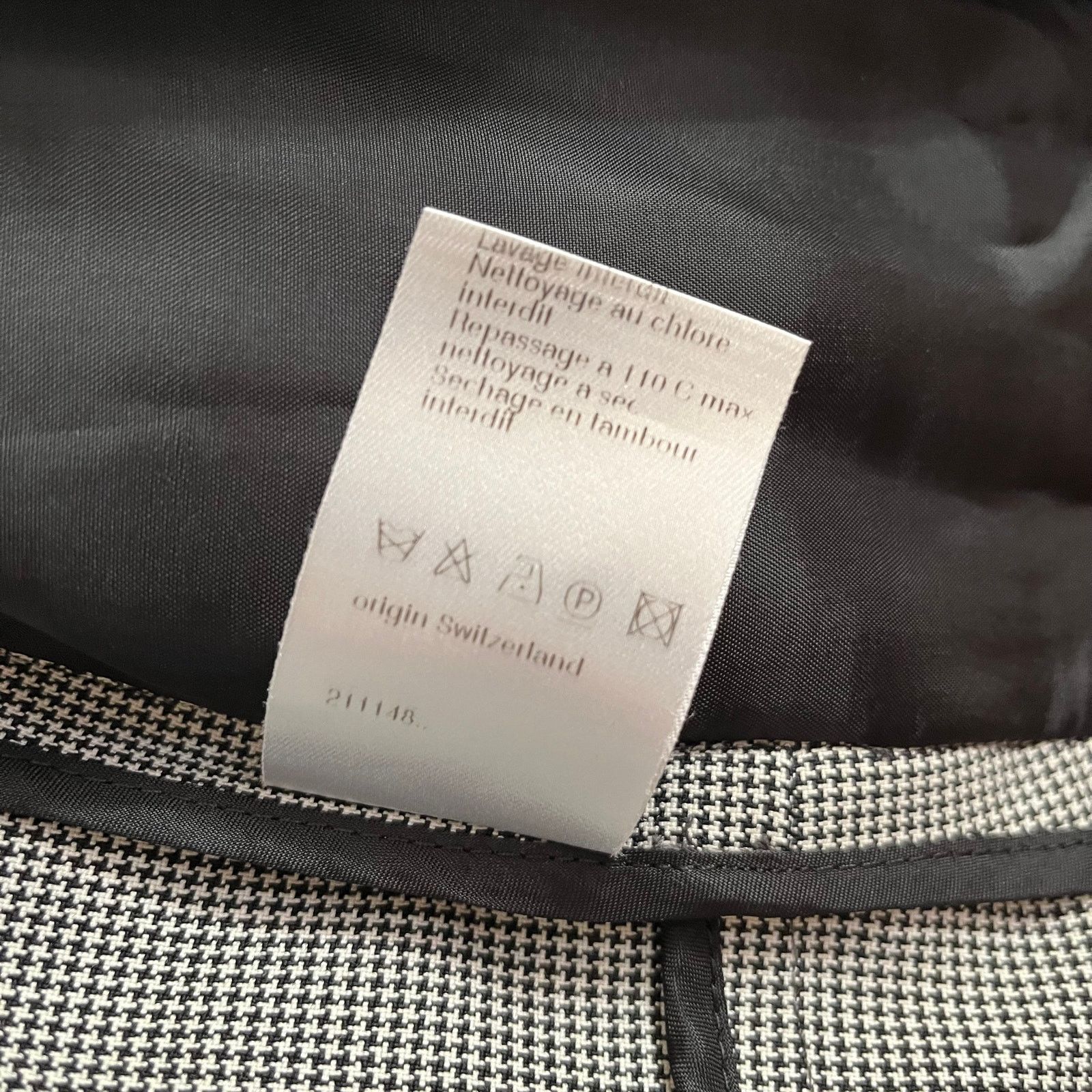 Akris Akris Punto Houndstooth Short-Sleeve Evening Jacket Blazer Size L / US 10 / IT 46 - 7 Thumbnail