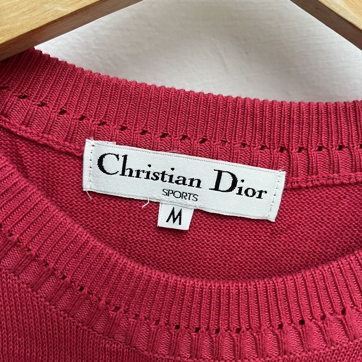 Christian Dior Monsieur × Vintage Vintage Christian Dior Sports Knitwear Women's Size M / US 6-8 / IT 42-44 - 6 Thumbnail