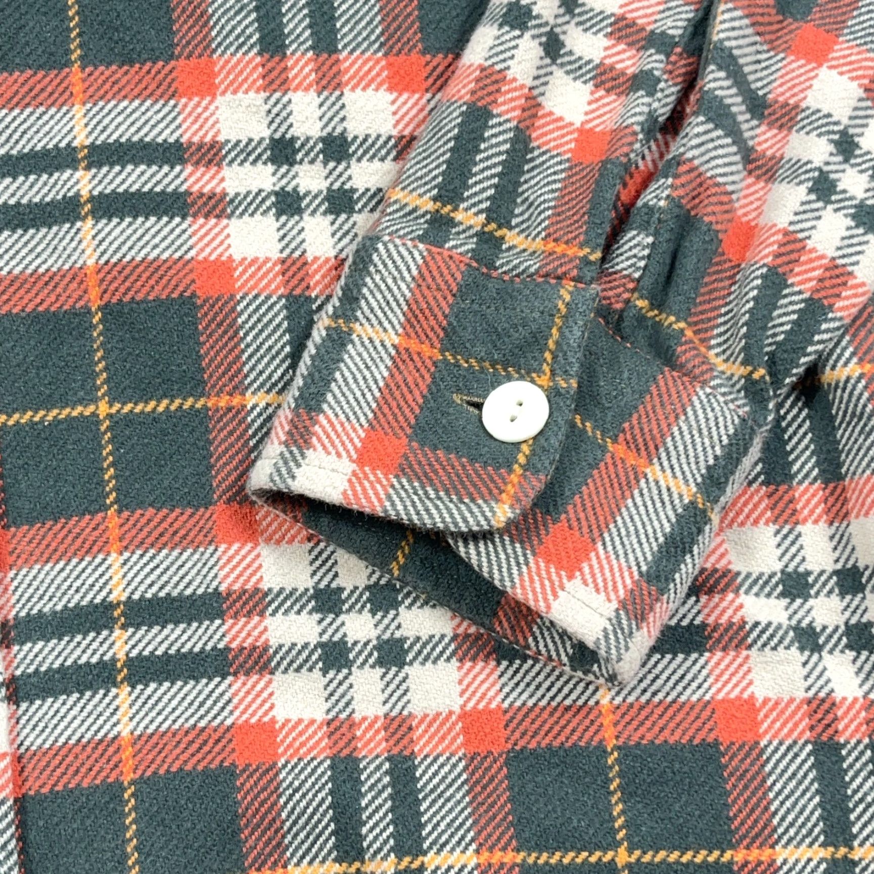 Taylor Stitch Taylor Stitch Shirt Mens 38 Green Plaid Flannel Cotton Button-Up Casual Travel Regular Pocketed Vintage: No (adjusted) Size US M / EU 48-50 / 2 - 3 Thumbnail
