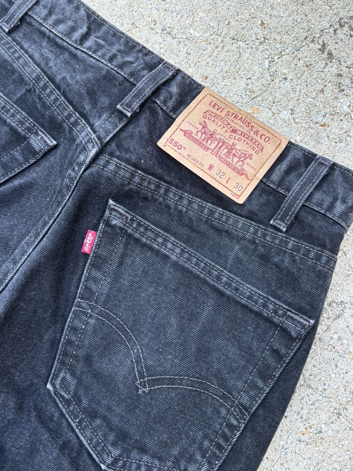 Levi's Levi’s Black Denim Pants Size US 32 / EU 48 - 4 Thumbnail
