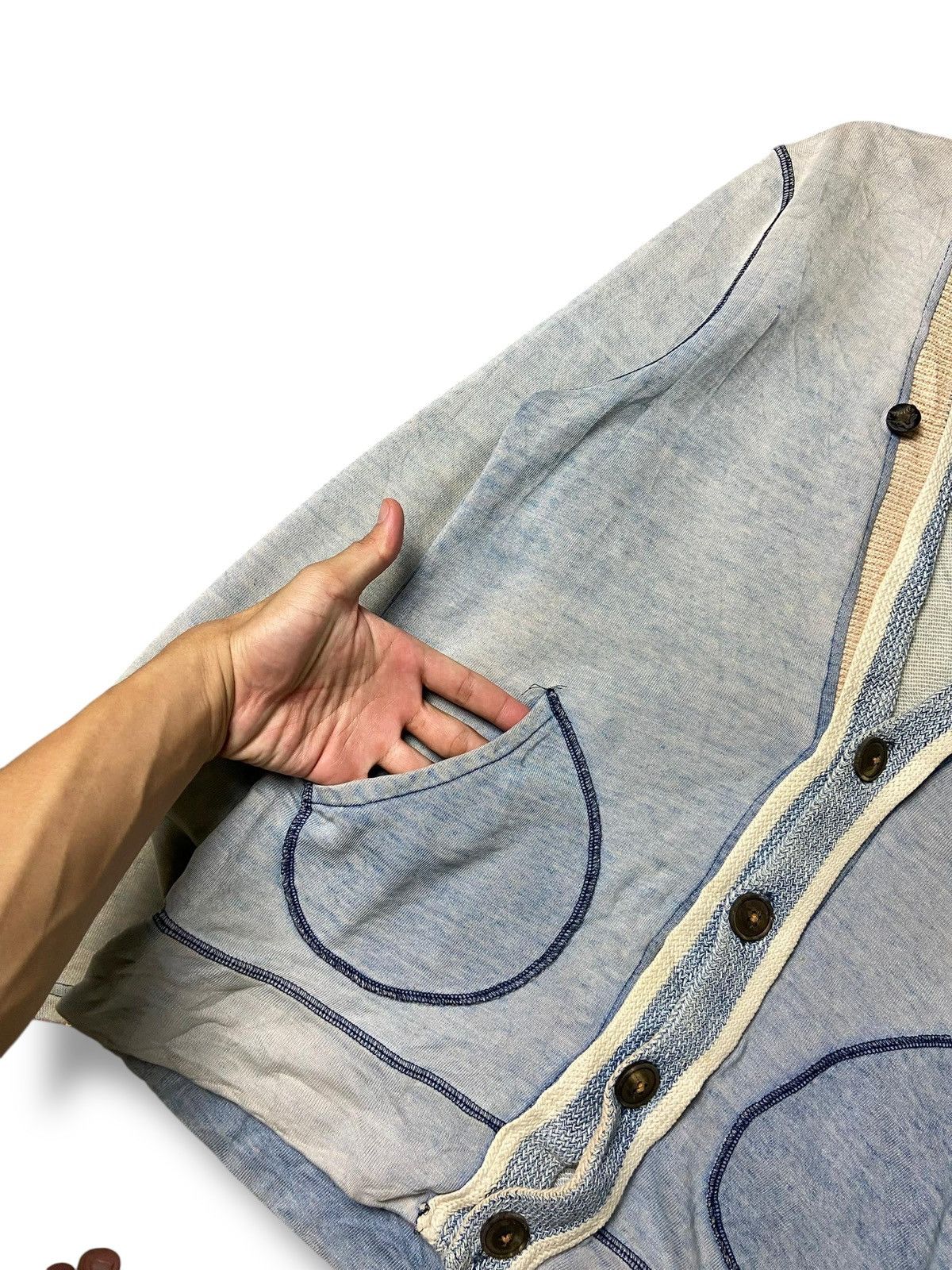Japanese Brand Gypsy & Sons Outerwear Cardigan (142) Size US XXS / EU 40 - 2 Thumbnail