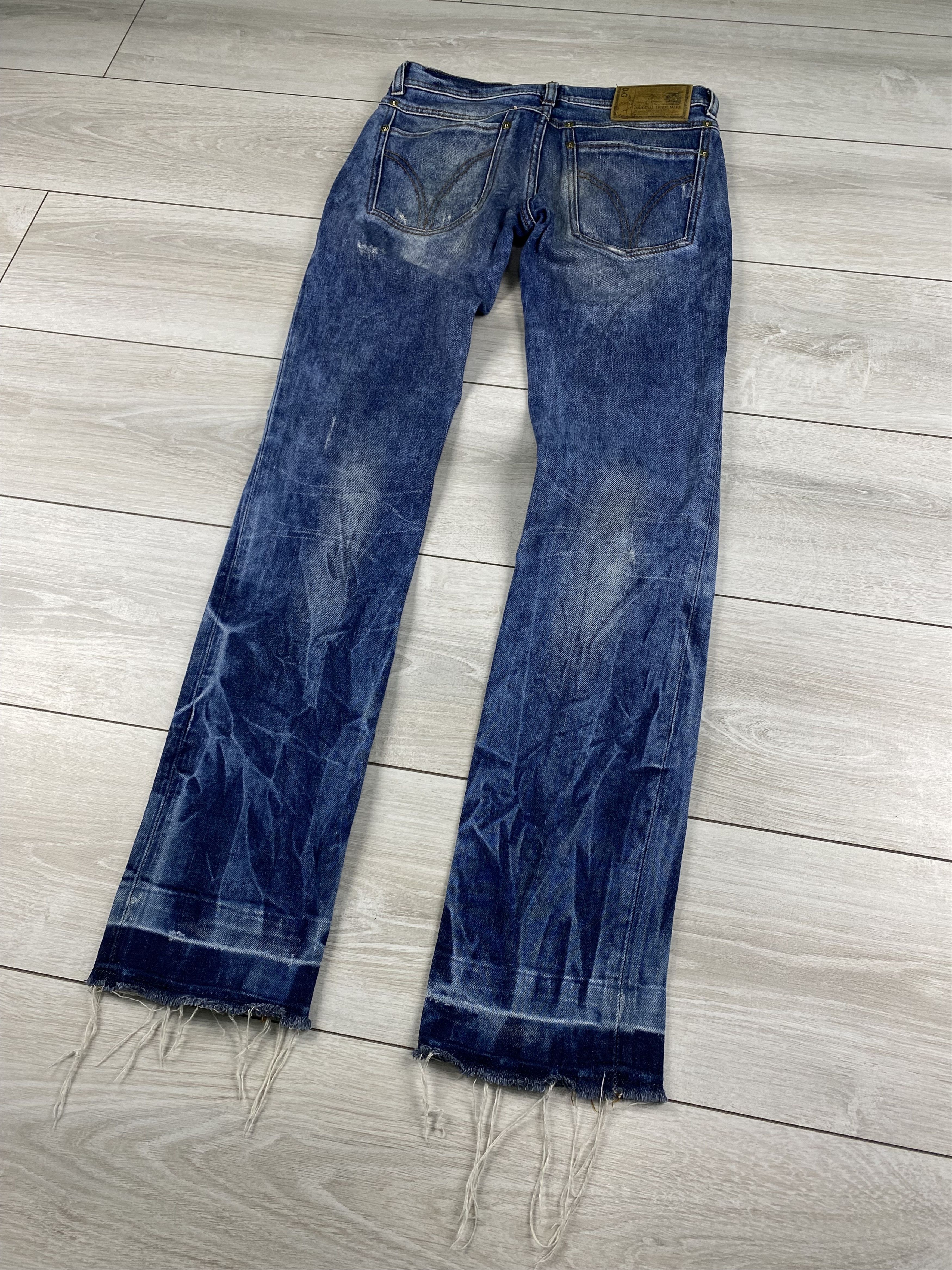 Dolce & Gabbana Rare vintage Dolce & Gabbana women distressed washed jeans Size 24" / US 00 / IT 34 - 7 Thumbnail