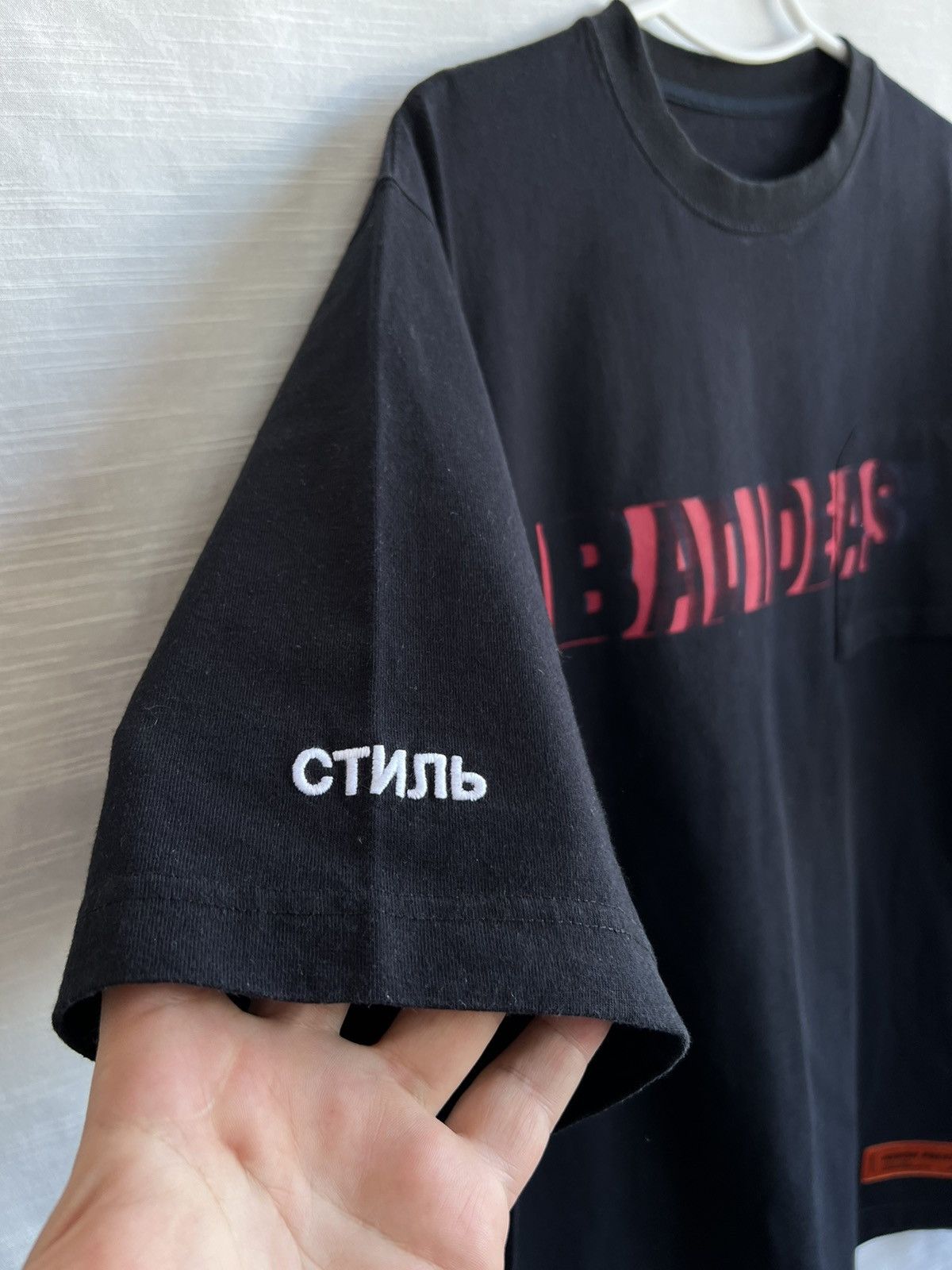 Heron Preston Heron Preston MENS SHORT SLEEVE T-SHIRT Cotton Black Size L Size US L / EU 52-54 / 3 - 10 Thumbnail