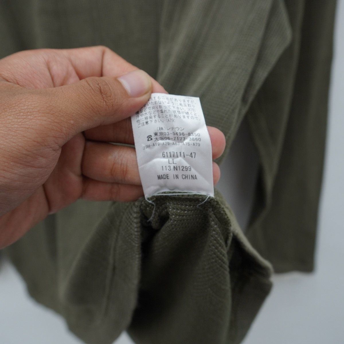 Japanese Brand Japanese Intermezo Longsleeve Ifsixwasnine LGB style Size US L / EU 52-54 / 3 - 9 Thumbnail