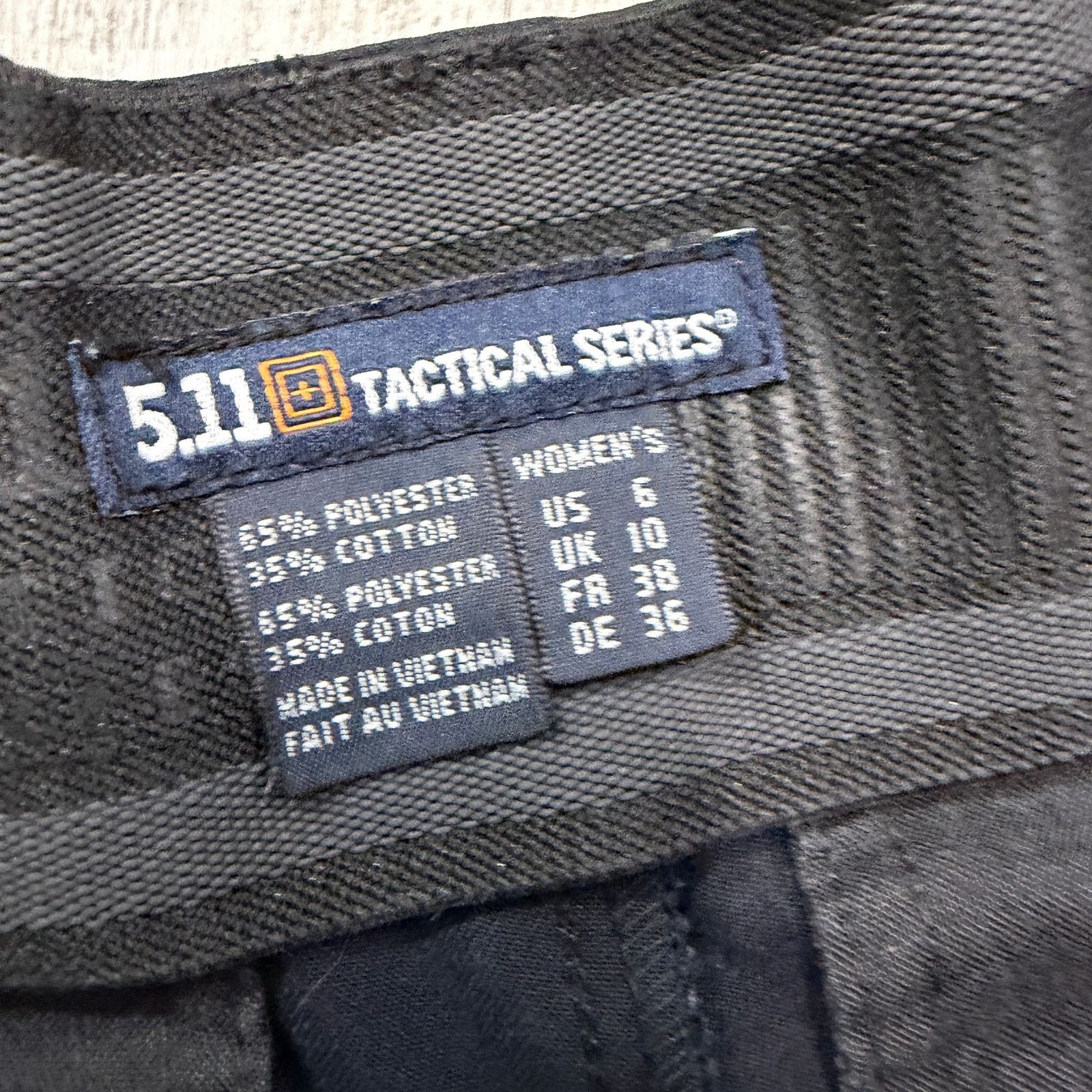 5.11 5.11 Tactical Twill PDU Class A Pants Women's 6 Navy Blue Size 28" / US 6 / IT 42 - 5 Thumbnail