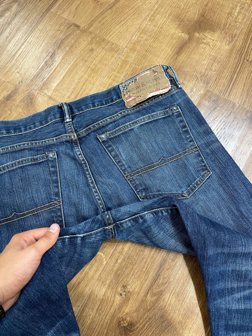 Denim & Supply Ralph Lauren × Ralph Lauren × Vintage Vintage Y2K Denim Supply Ralph Lauren Blue Denim Jeans Pants Size US 34 / EU 50 - 19 Thumbnail