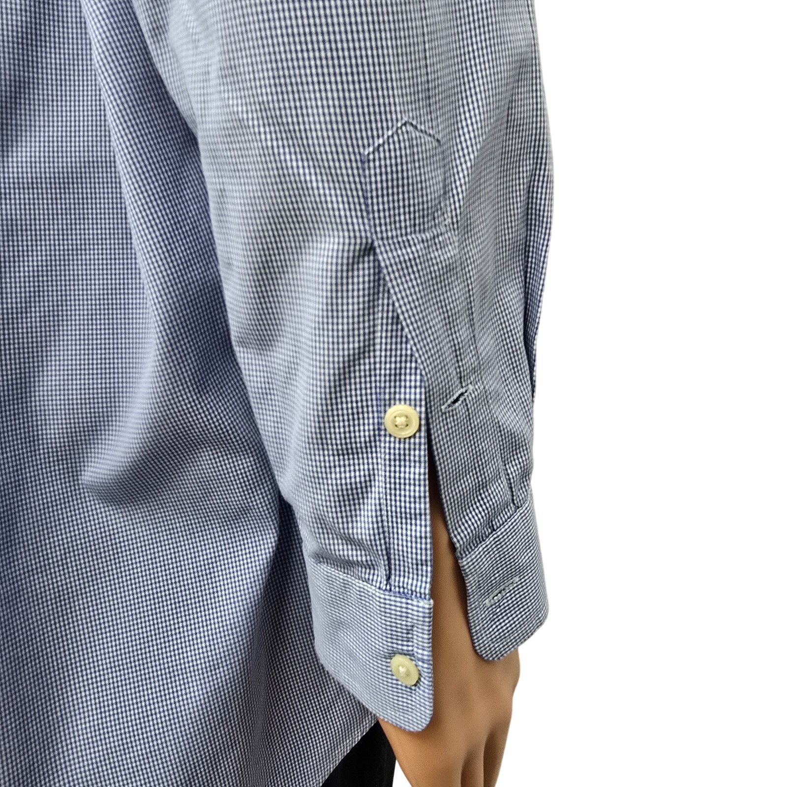 Ralph Lauren Ralph Lauren Blaire Shirt Men L Mini Gingham Check L/S Size US L / EU 52-54 / 3 - 8 Thumbnail