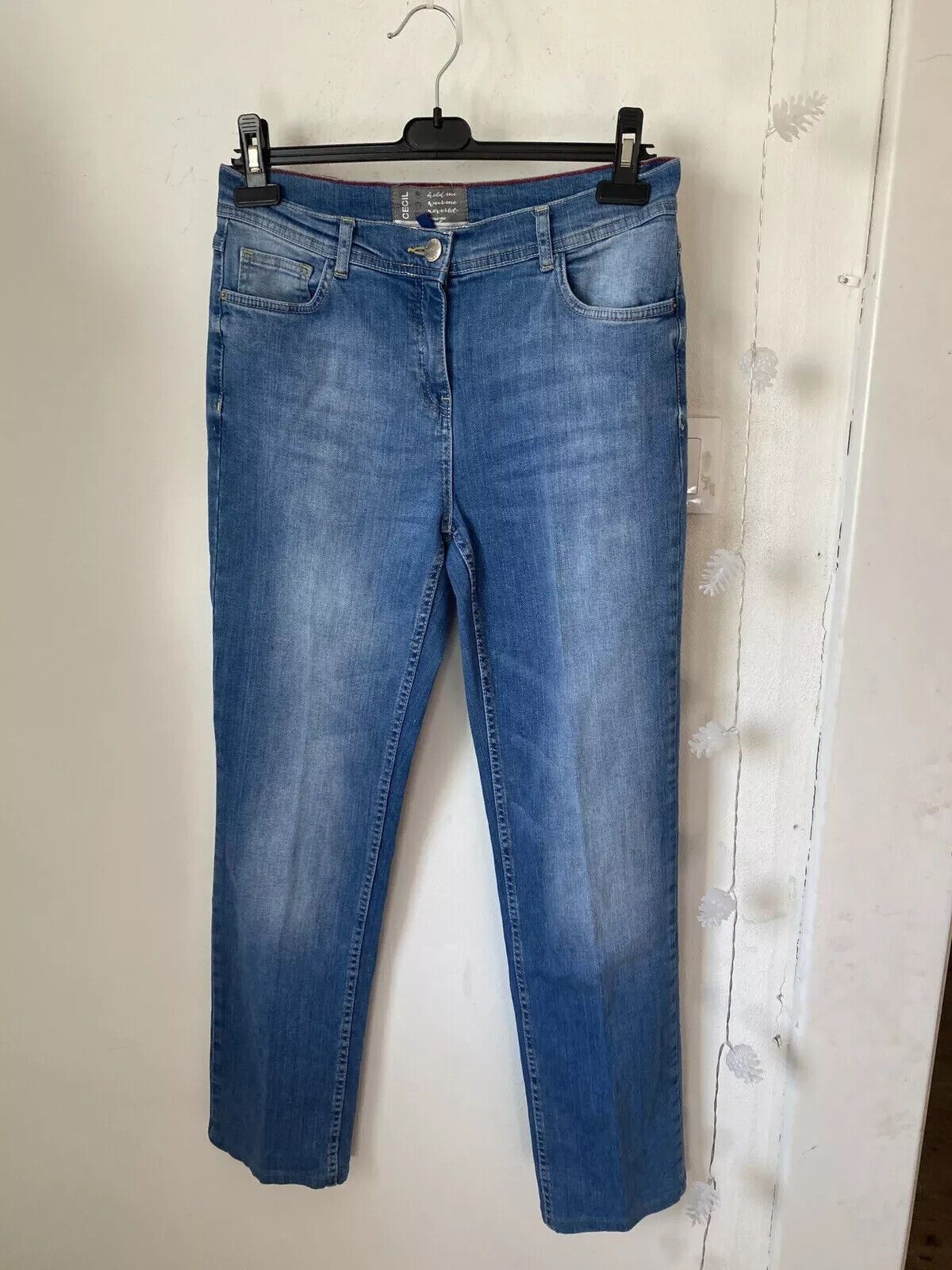 Other Cecil Denim Jeans Blue Size 30 Sk2411 Size 30" / US 8 / IT 44 - 1 Thumbnail