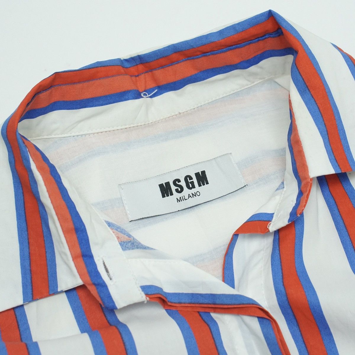 MSGM *NoTariff MSGM Milano Stripe Button Up Shirt Size XS / US 0-2 / IT 36-38 - 6 Thumbnail