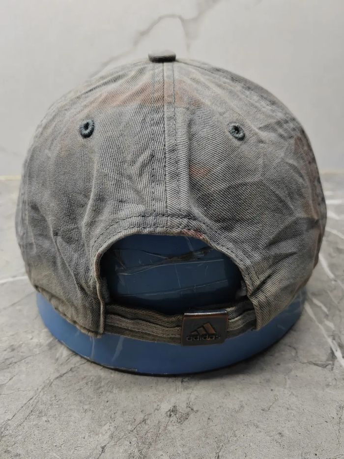 Adidas Vintage Adidas DIstressed Cap Hat Size ONE SIZE - 7 Thumbnail