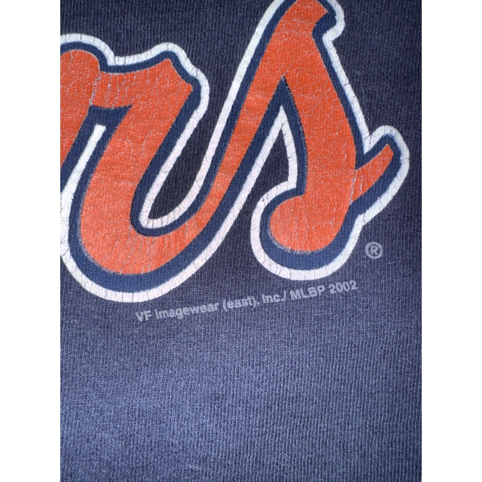 Lee VINTAGE Lee Sport Detroit Tigers T-Shirt Navy Blue Large 21x28 MLB Baseball Size US L / EU 52-54 / 3 - 3 Thumbnail