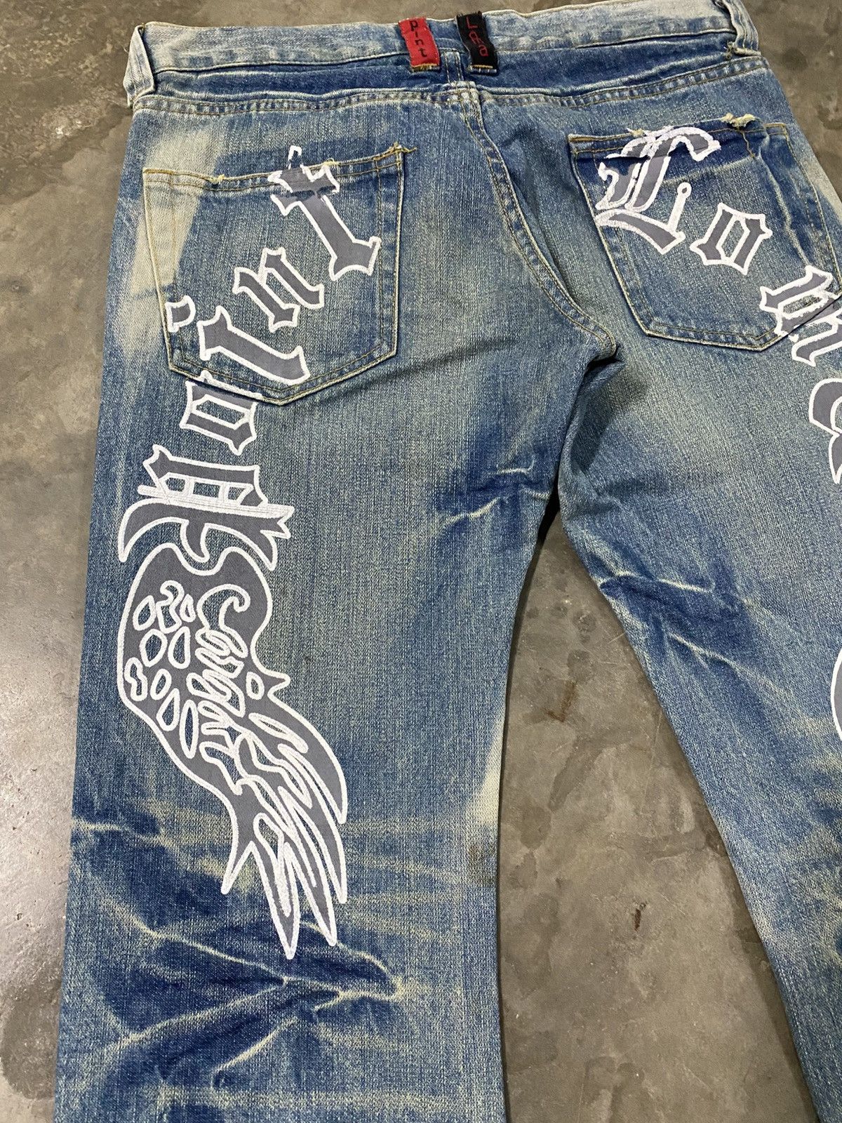 Hysteric Glamour × If Six Was Nine × Japanese Brand Flare Jeans Japan Limited Distressed Vintage act190 Size US 32 / EU 48 - 4 Thumbnail