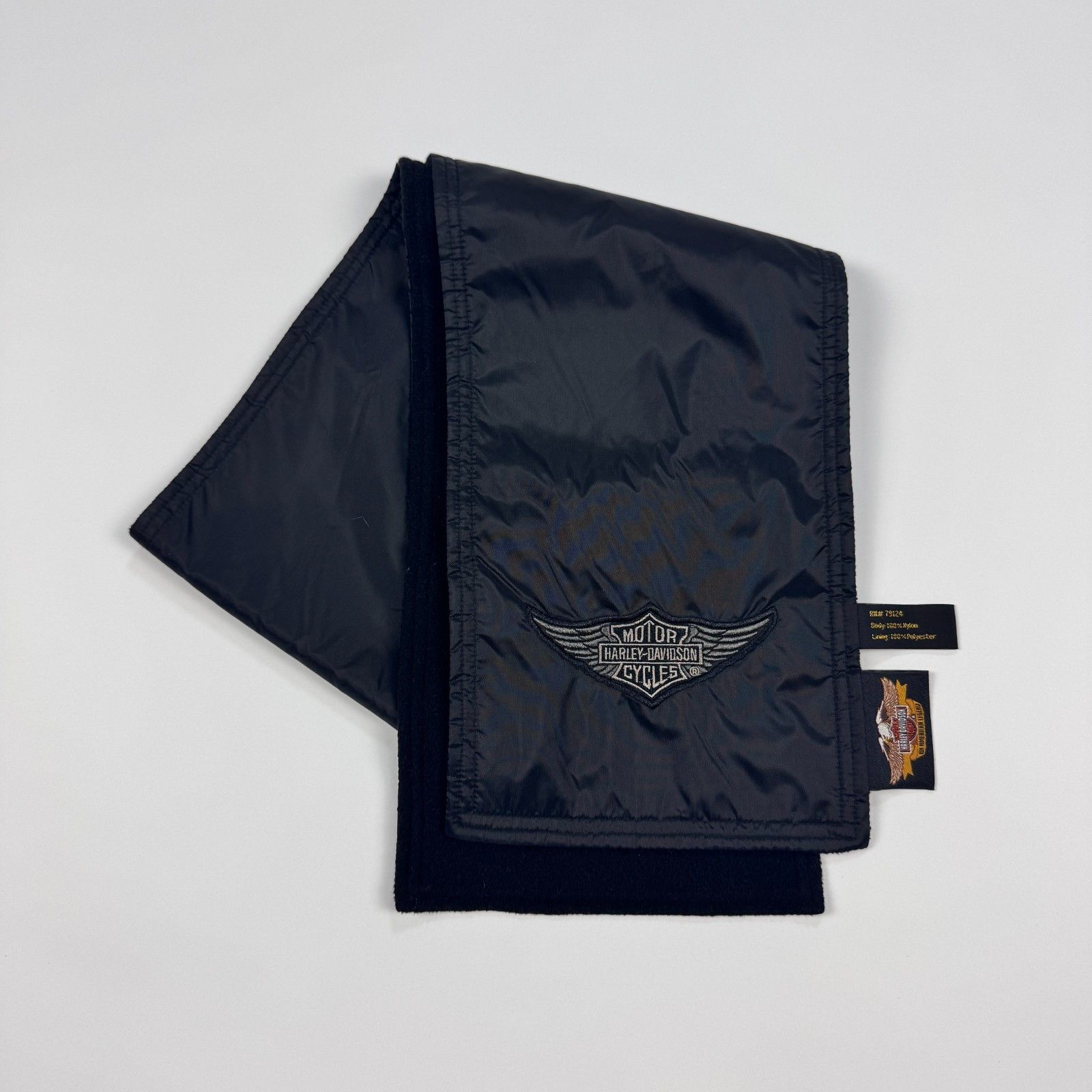 Harley Davidson Harley-Davidson Fleece Lined Embroidered Logo Scarf Size ONE SIZE - 1 Thumbnail