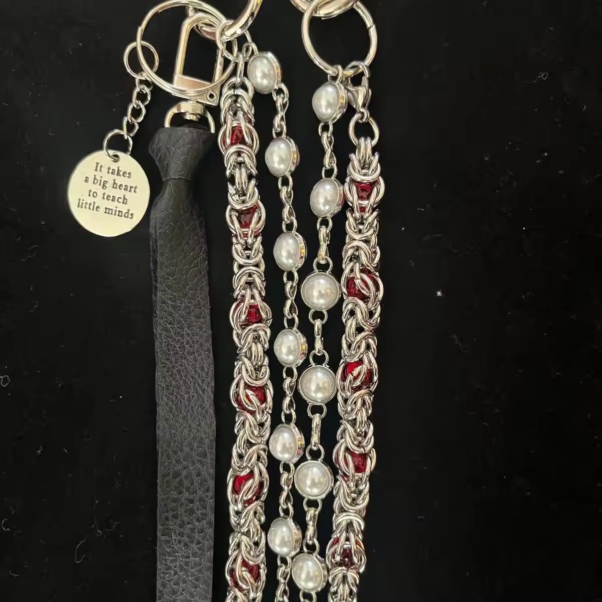 Jewelry Pearl Chain Pants Chain / Belt Chain Size ONE SIZE - 3 Thumbnail