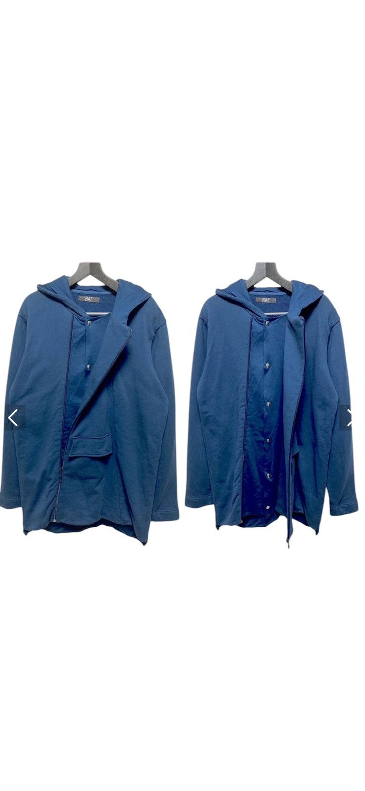 Raf Simons × Raf by Raf Simons × Vintage RAF BY RAF SIMONS long sweatshirt hoodie RAF BY RAF SIMONS Size US L / EU 52-54 / 3 - 5 Thumbnail