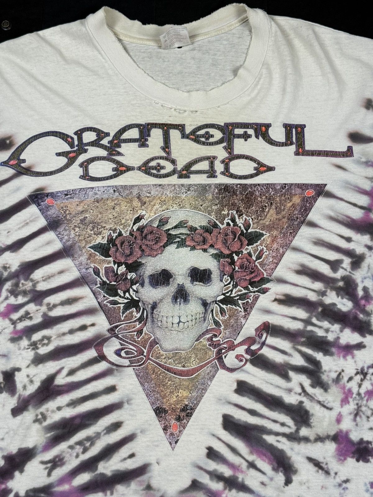 Band Tees × Vintage Grateful Dead “Halloween” Tie-Dye Tee Size US XL / EU 56 / 4 - 2 Thumbnail