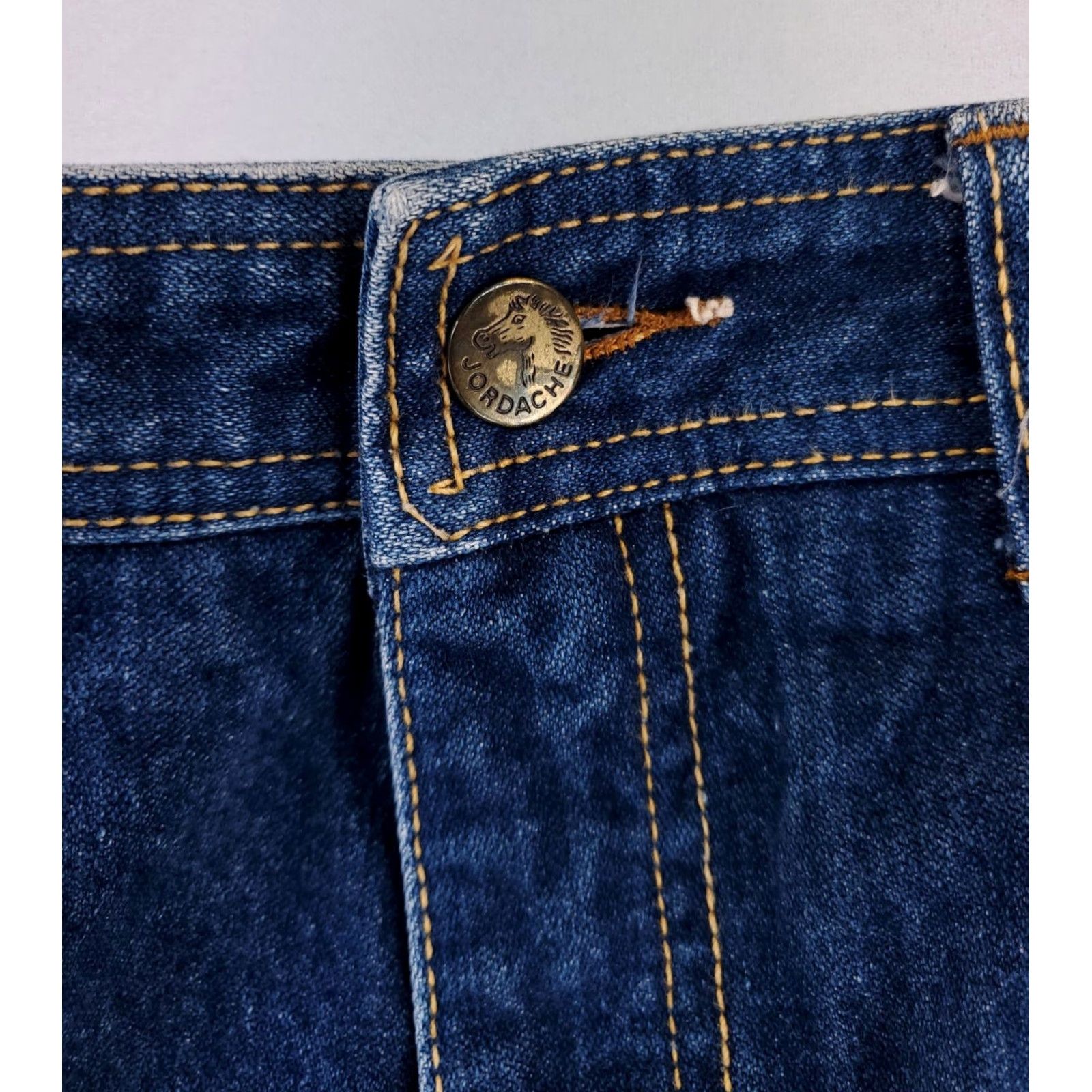 Jordache Jordache Jeans Women 28 Blue VTG 80s High Rise Horse Head Bootcut 28 x 31.5 Size 28" / US 6 / IT 42 - 6 Thumbnail