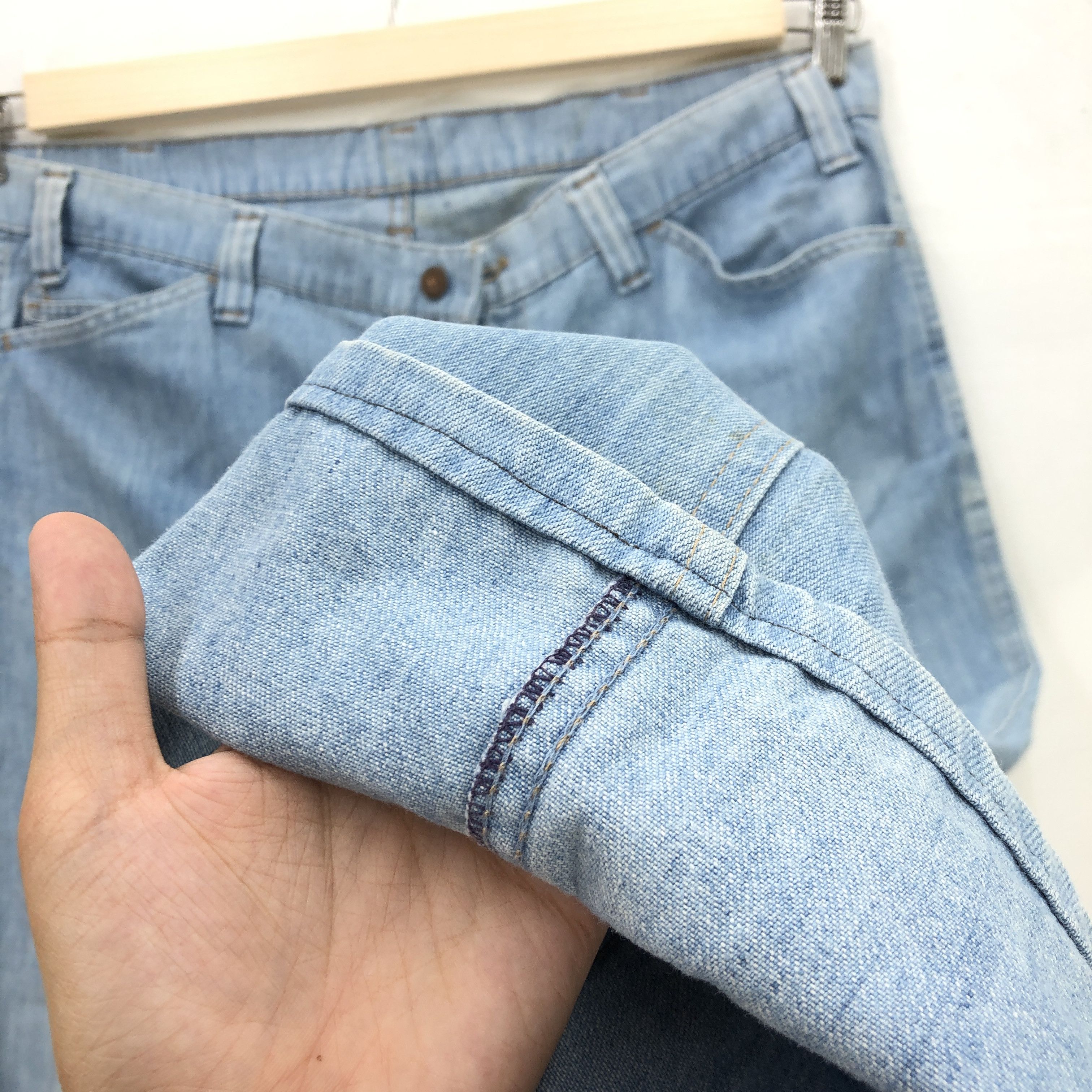 Levi's Vintage Levis 70s Boot Cut Jeans Levis For Men Flare Denim Size US 40 / EU 56 - 7 Thumbnail