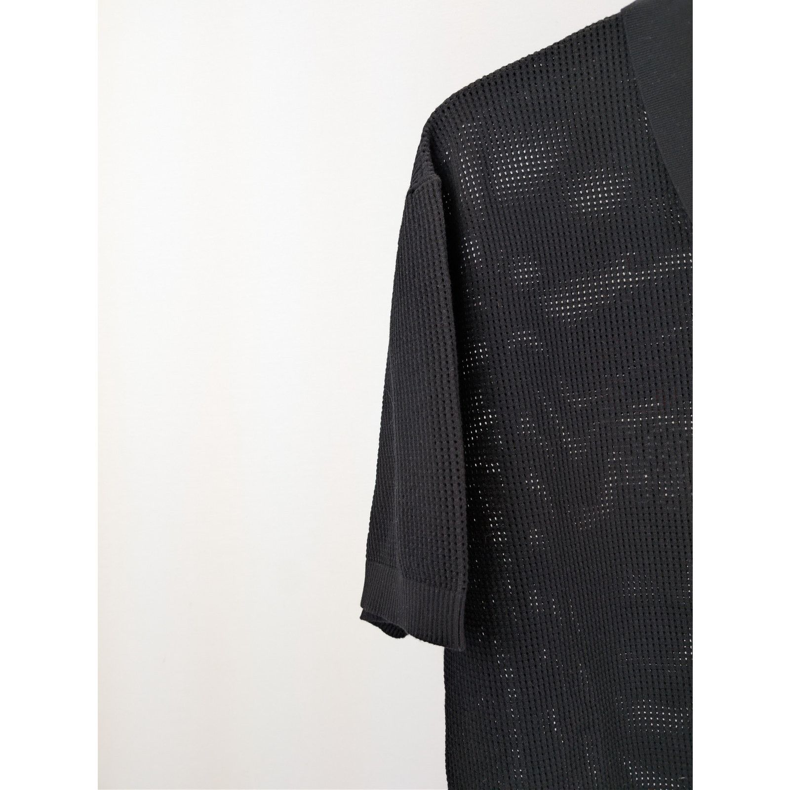 Amiri o1rshd1 Club Amiri Crochet Shirt T-Shirt in Black Size US XXL / EU 58 / 5 - 6 Thumbnail