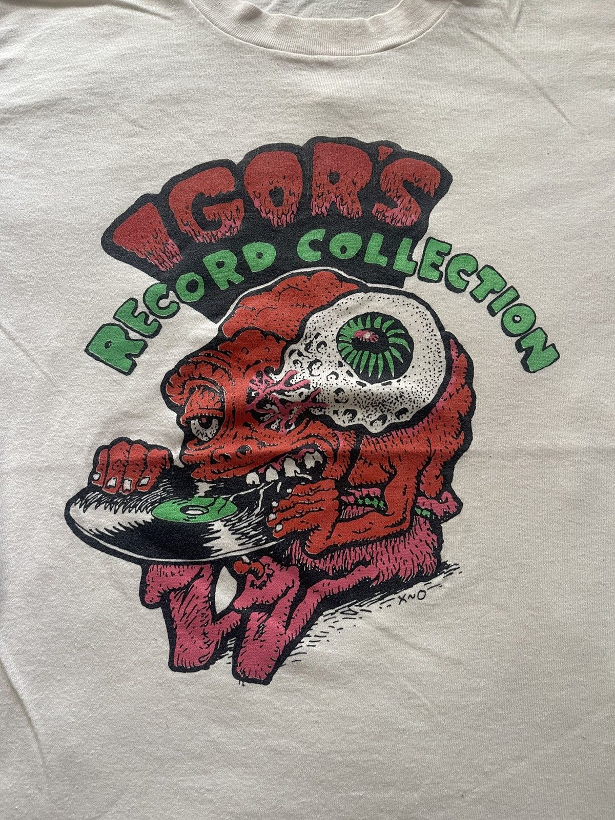 Band Tees × Vintage VINTAGE IGOR’S RECORD COLLECTION TEE VERY RARE Size US M / EU 48-50 / 2 - 2 Thumbnail