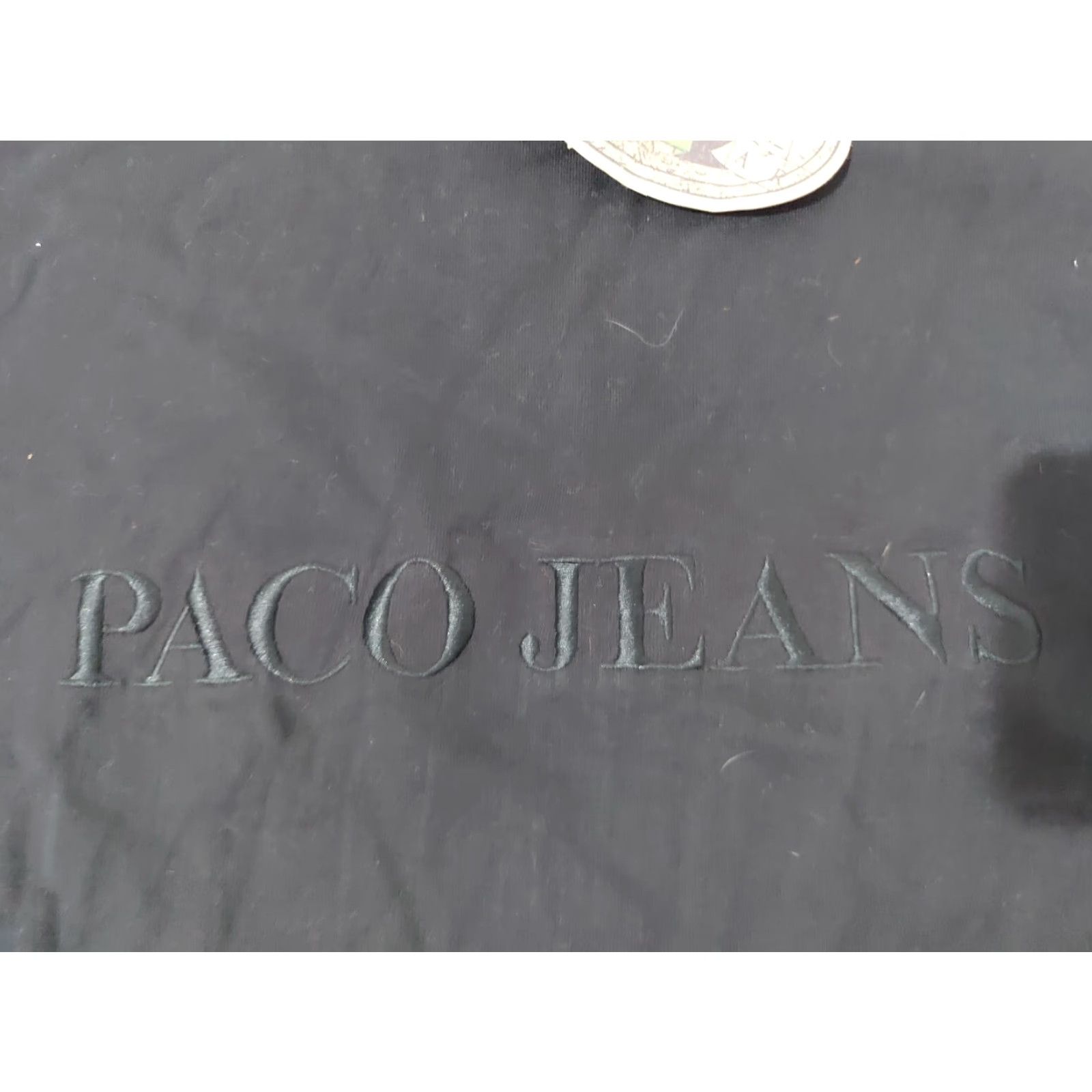 Vintage PACO Jeans Shirt Mens 2XL XXL Black Cotton Long Sleeve Size US XXL / EU 58 / 5 - 2 Thumbnail