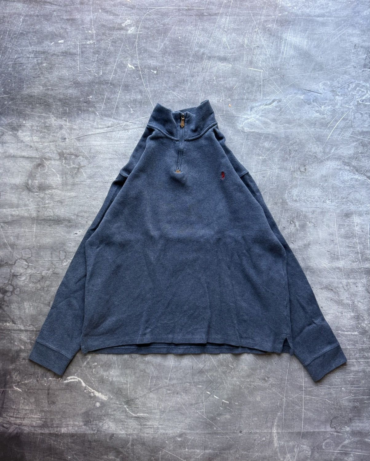 Polo Ralph Lauren Vintage Polo Ralph Lauren Quarter-Zip Pullover (XL) Size US XL / EU 56 / 4 - 1 Thumbnail