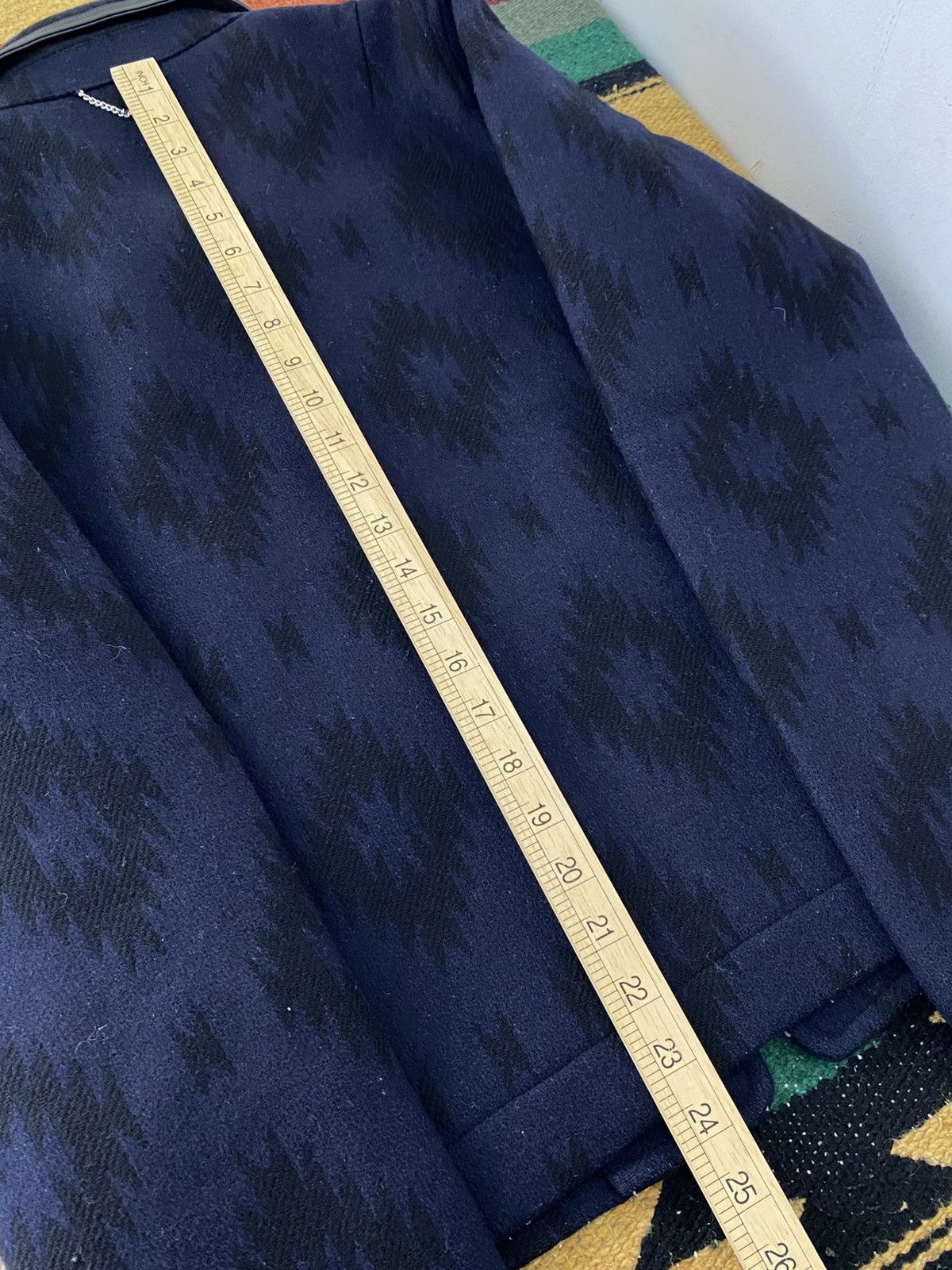 Sasquatchfabrix Sasquatchfabrix Wool Blouson Navajo Print Jacket Japan Size US M / EU 48-50 / 2 - 7 Thumbnail