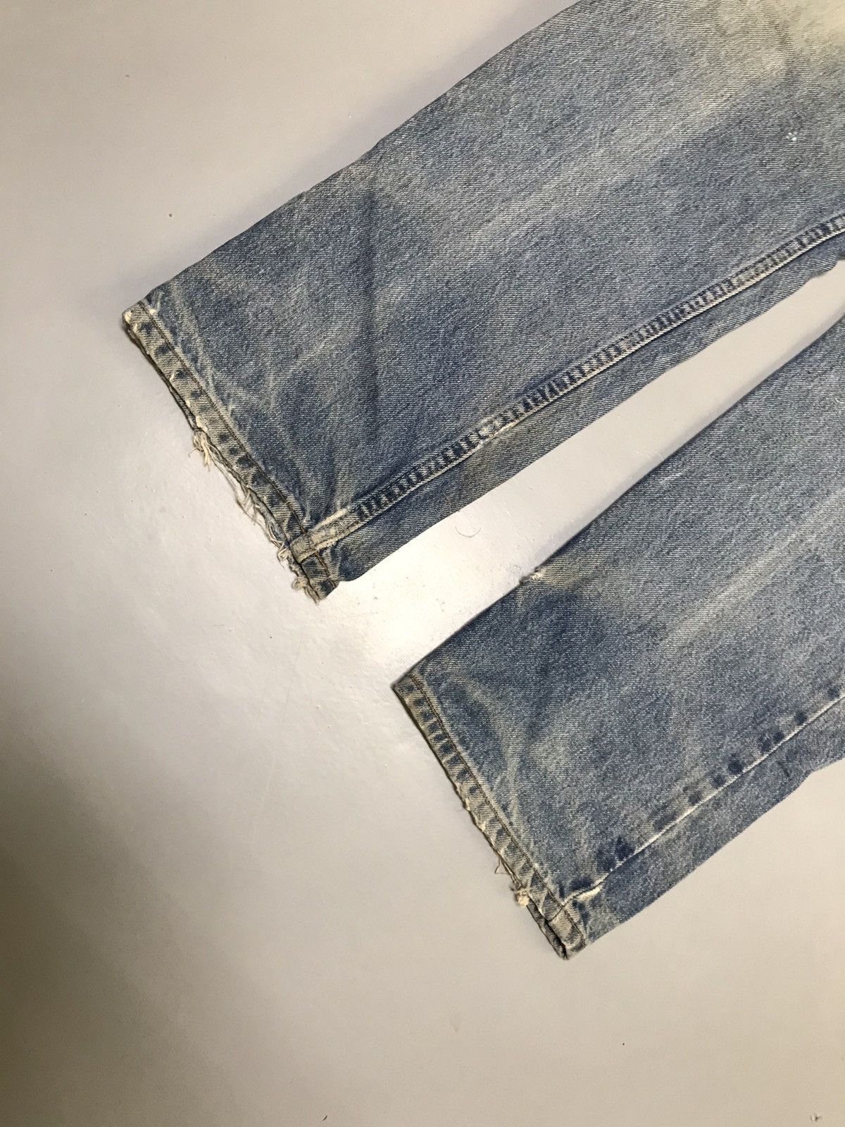 Levi's Vintage Levi’s 615 orange tab damaged denim Size US 36 / EU 52 - 4 Thumbnail