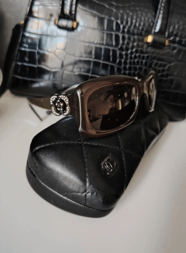 Chanel × Vintage CHANEL SUNGLASSES 5127-B LOGO ICONIC 4017 Mask RI967 Size ONE SIZE - 4 Thumbnail