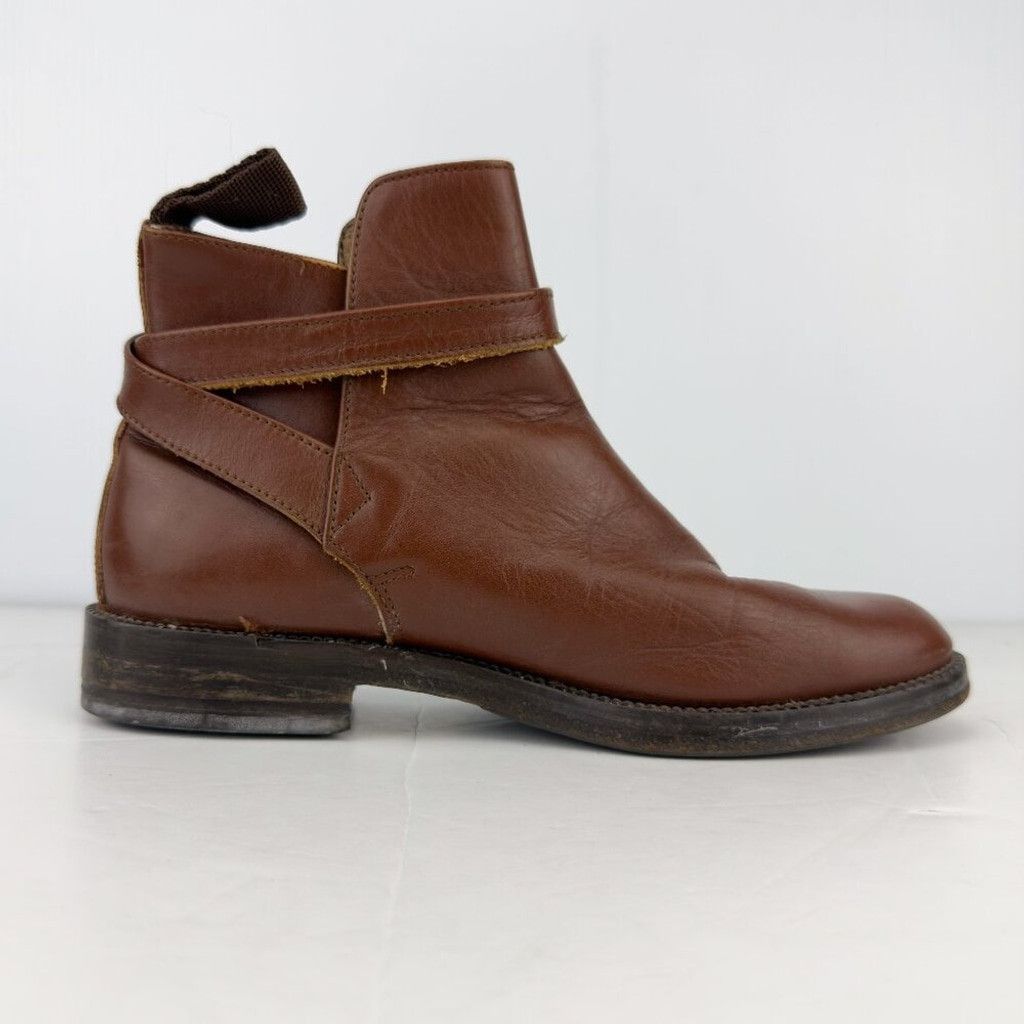 Aigle AIGLE Brown Ankle Boots Tan Luxury Chelsea French Booties 38 Size US 8 / IT 38 - 7 Thumbnail