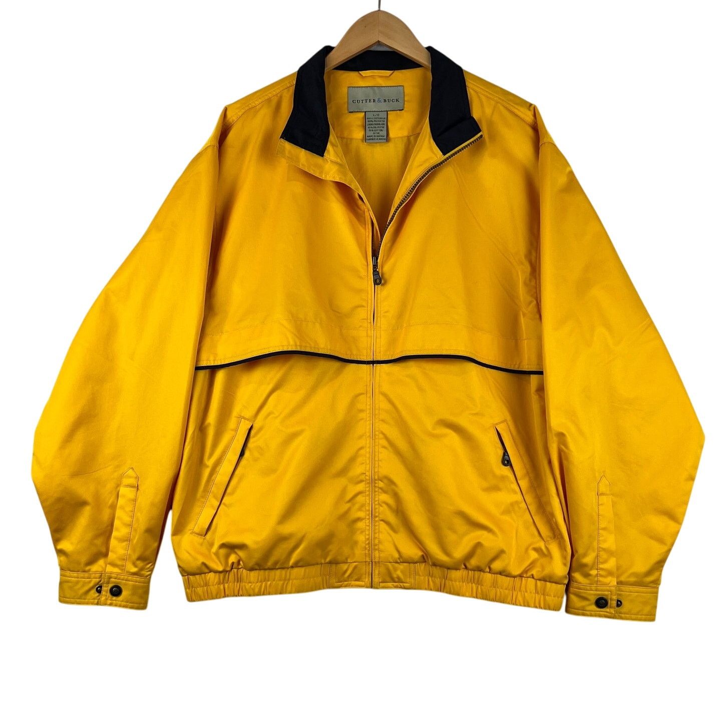 Cutter & Buck Vintage Cutter & Buck 90s Men L Jacket Y2K Yellow Zip Size US L / EU 52-54 / 3 - 1 Thumbnail