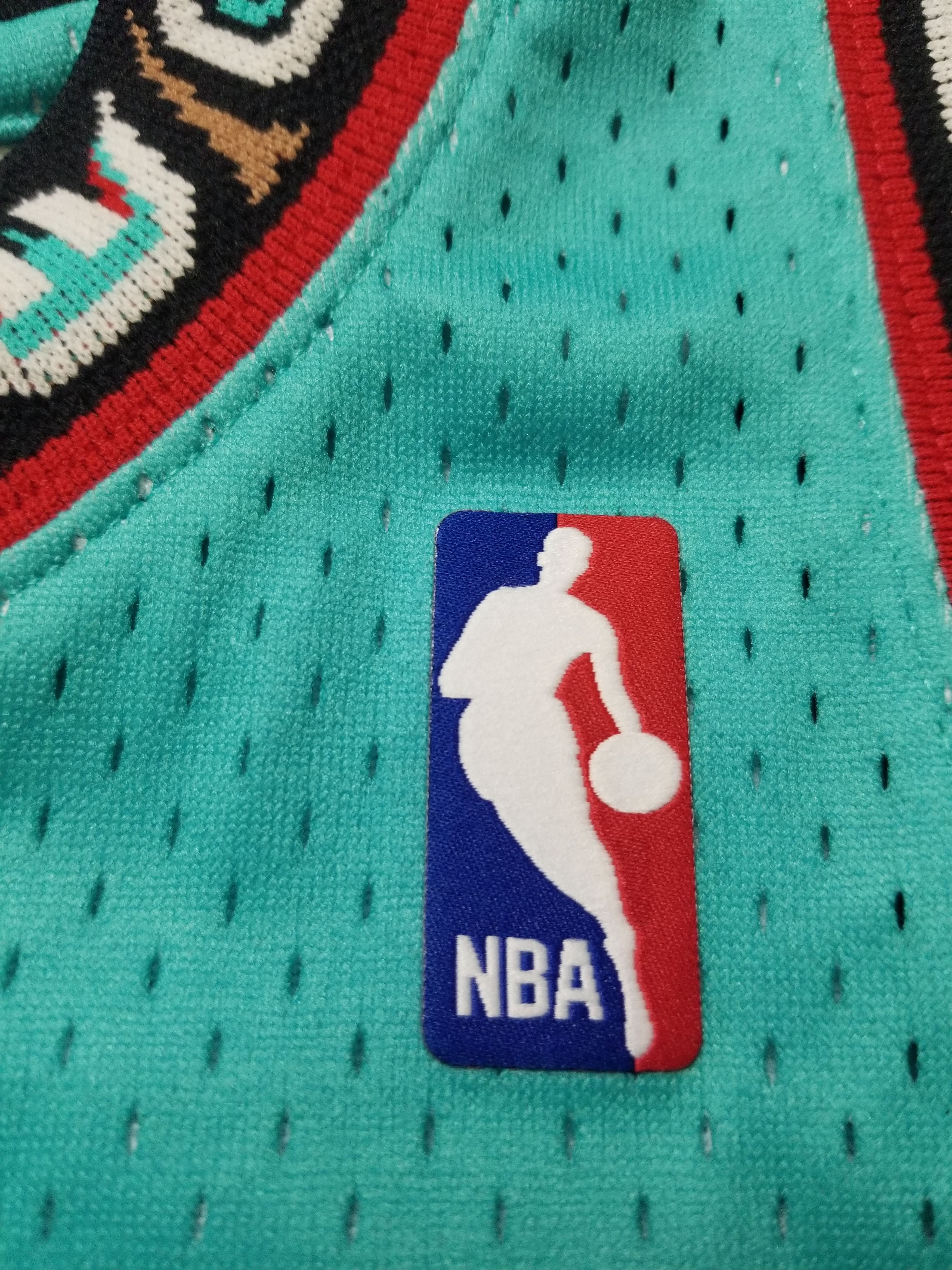 Mitchell & Ness Teal Vancouver Grizzlies Mike Bibby #10 Swingman Jersey Size US M / EU 48-50 / 2 - 11 Thumbnail