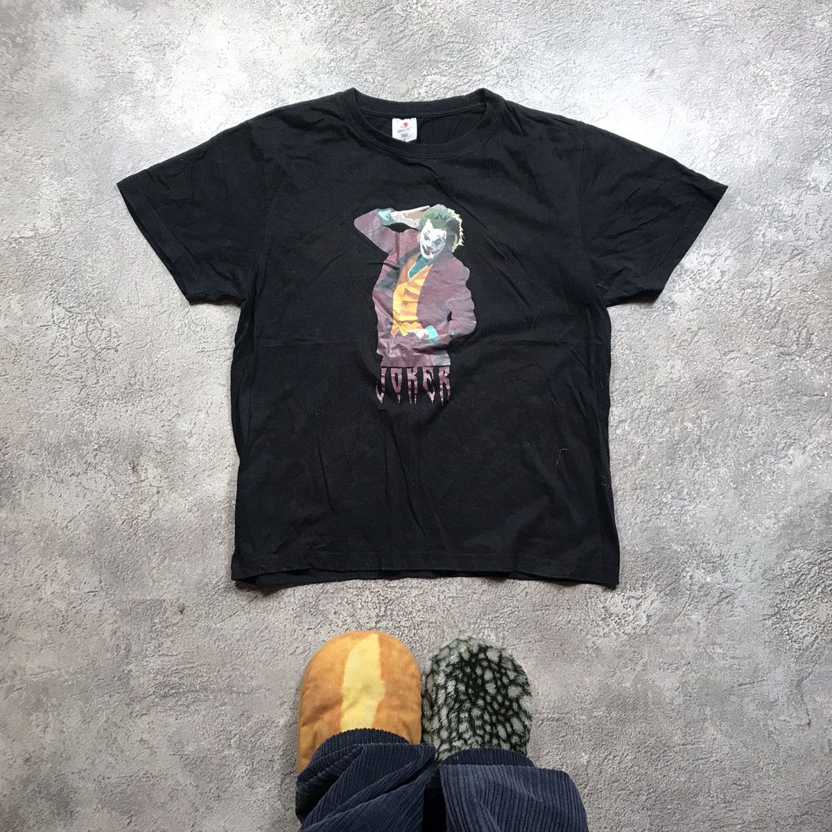 Vintage Vintage 90s Y2K Joker Graphic Tee Sun Faded Grunge Relaxed S Size US S / EU 44-46 / 1 - 1 Thumbnail