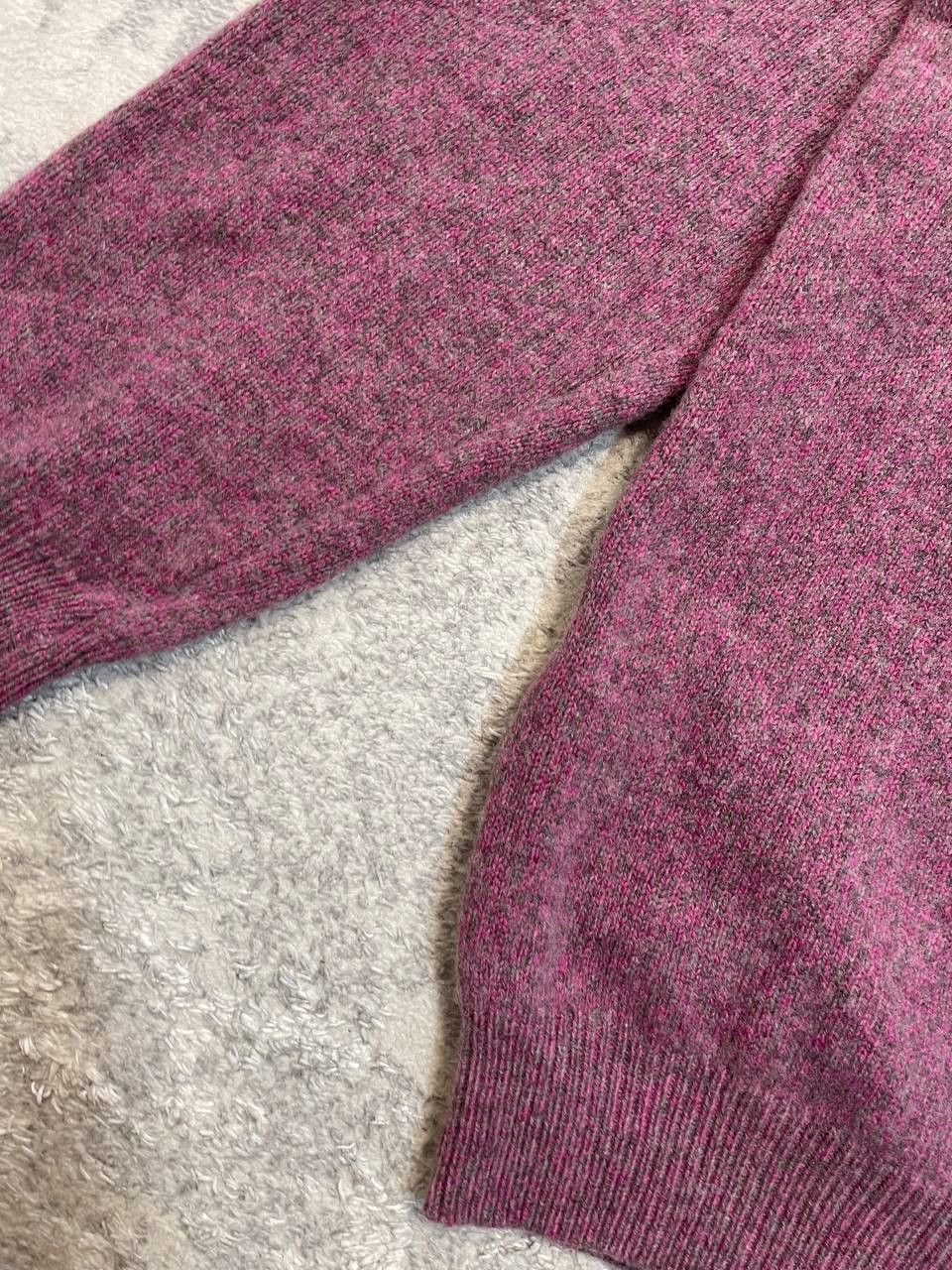 Lacoste Vintage Lacoste Wool Half Zip Sweater Burgundy Size 5 (L) Size US L / EU 52-54 / 3 - 7 Thumbnail