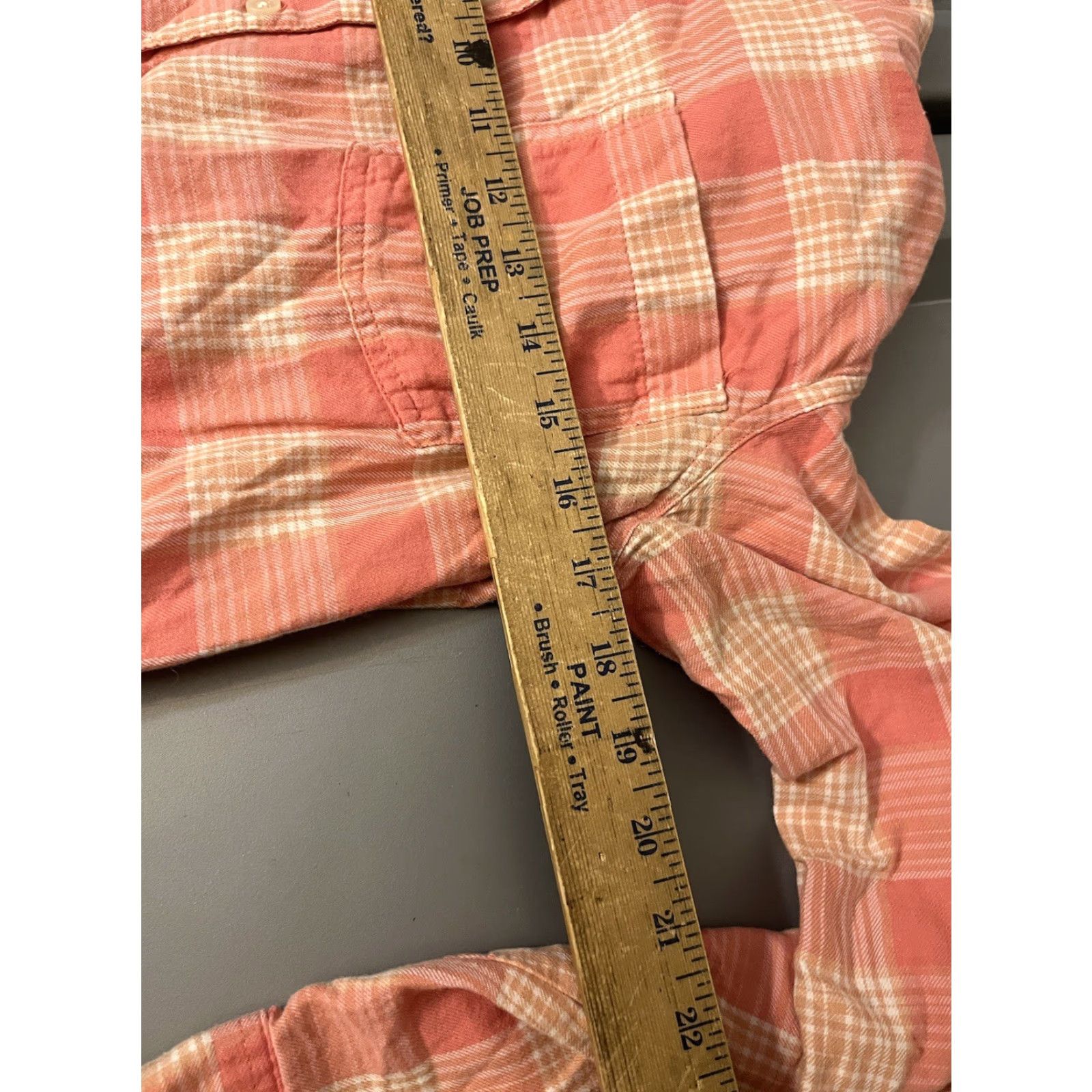 Old Navy VINTAGE Old Navy Women's Flannel Shirt Casual Office Wear Pink Plaid Long Sleeve M Size M / US 6-8 / IT 42-44 - 5 Thumbnail