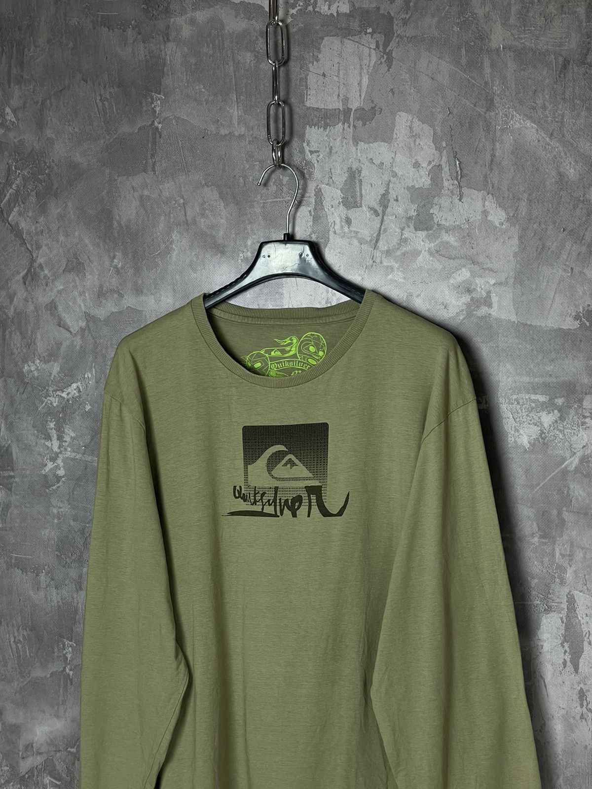 Quiksilver × Vintage Vintage Quiksilver Surf Wear Longsleeve Vintage 90s Style Size US M / EU 48-50 / 2 - 7 Thumbnail