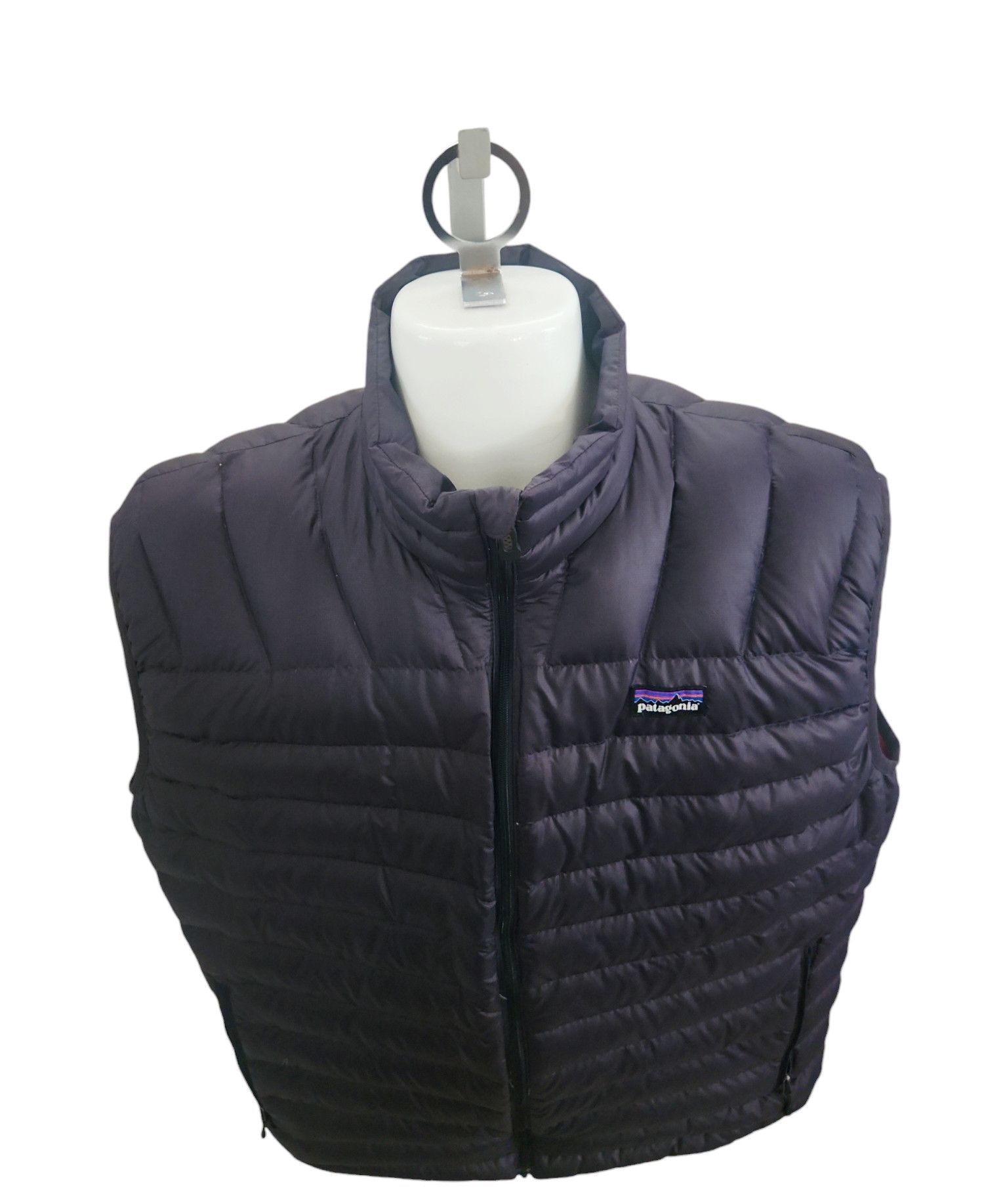 Patagonia Patagonia Purple Full Zipped Pockets Goose Down Puffer Vest Size US L / EU 52-54 / 3 - 3 Thumbnail
