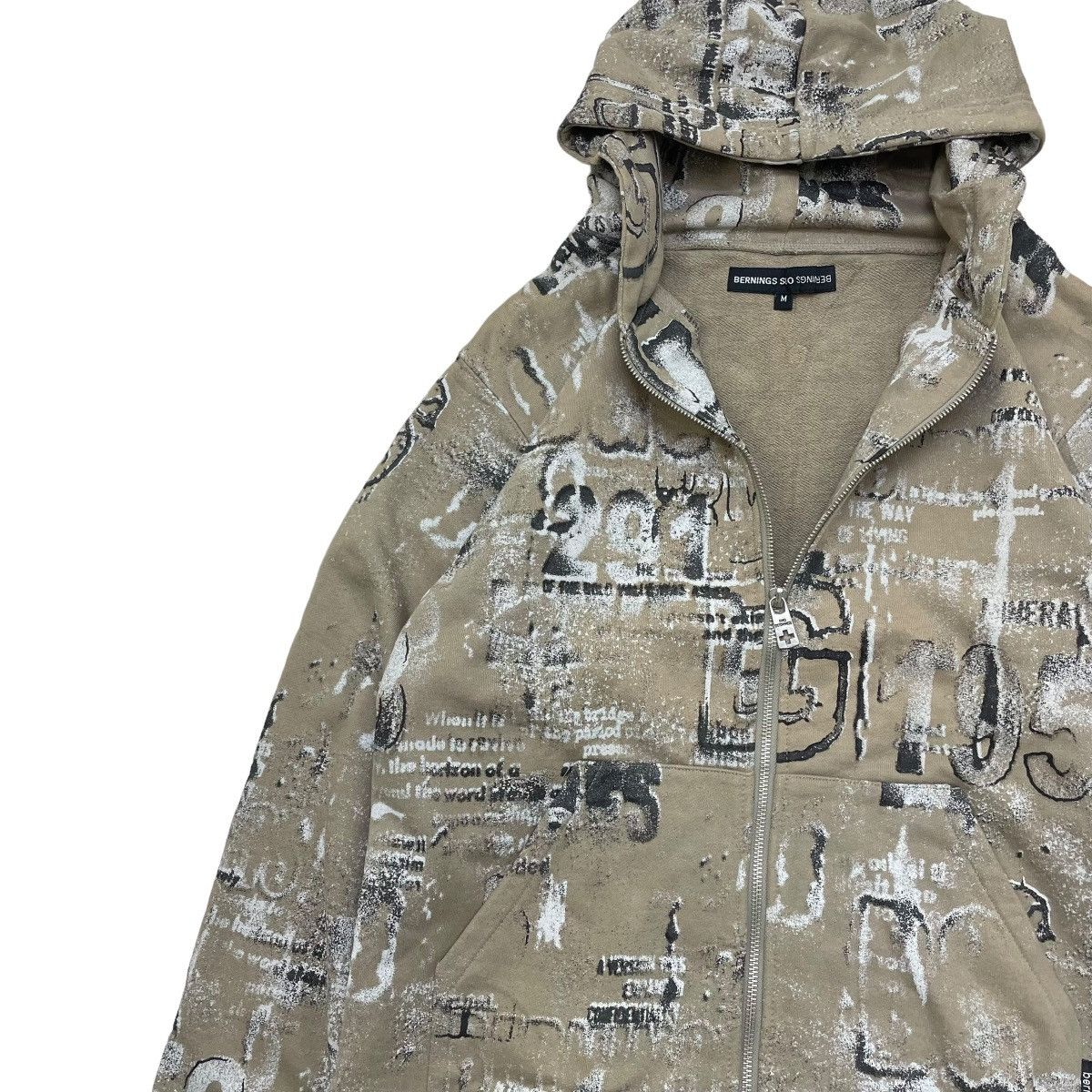 Japanese Brand 🔥Japanese Brand Berning Sho Full Print Hoodie Size US M / EU 48-50 / 2 - 4 Thumbnail