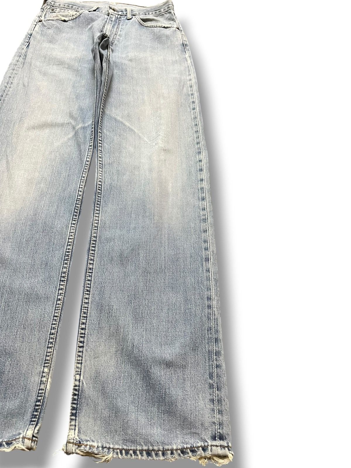 Levi's Vintage Clothing Vintage Levi’s 504 Baggy Long Leg Faded Denim Size US 30 / EU 46 - 4 Thumbnail