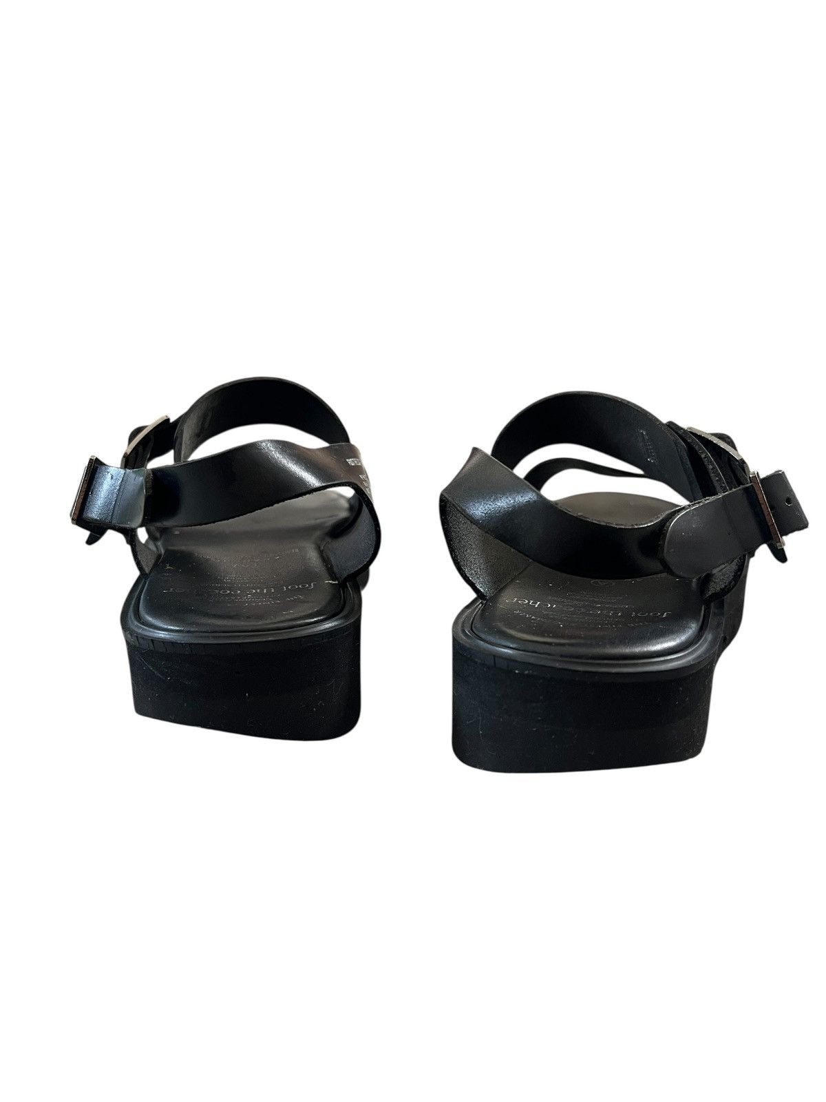 foot the coacher Foot The Coacher Anarcho Belt Leather Sandals Size US 9 / EU 42 - 5 Thumbnail