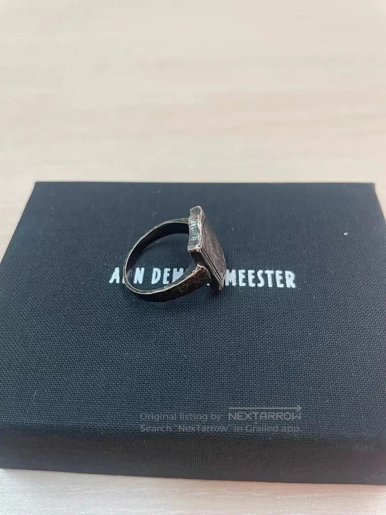 Ann Demeulemeester Ann Demeulemeester Men's Vintage Armor Ring. Size ONE SIZE - 4 Thumbnail