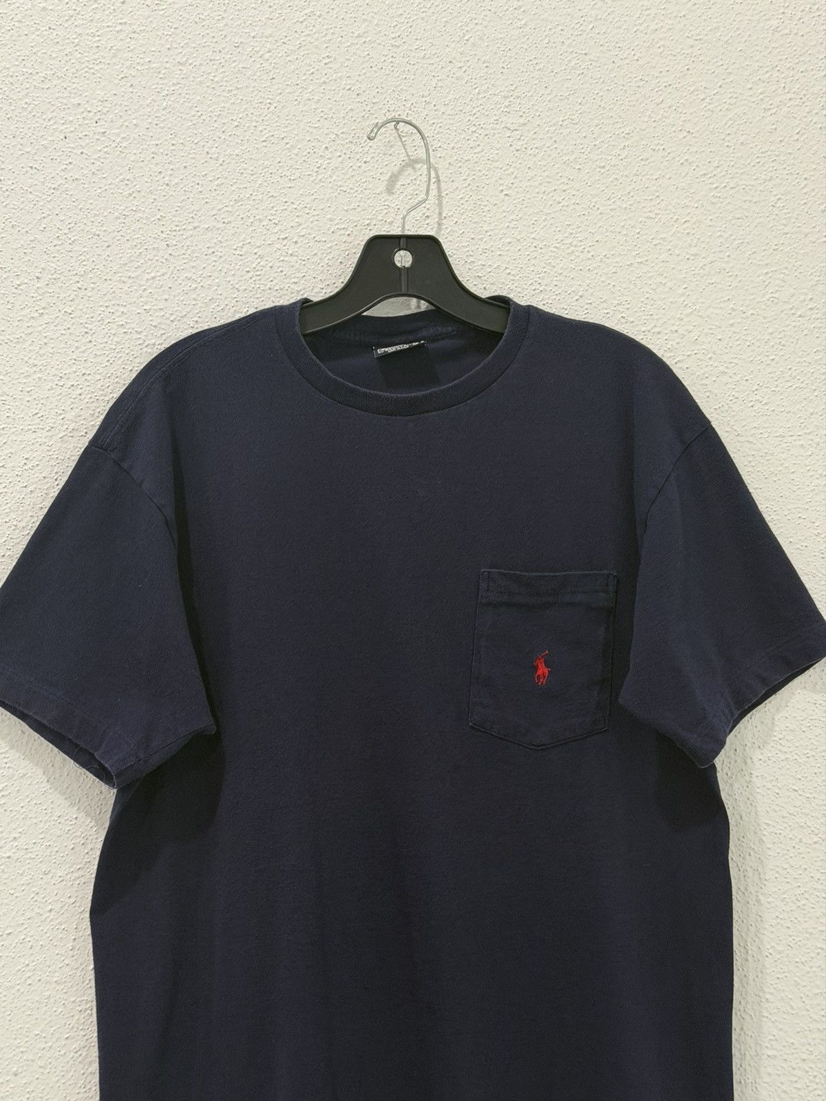 Polo Ralph Lauren Vintage 90s POLO RalphLauren Pocket TShirt Small Made in USA Size US S / EU 44-46 / 1 - 2 Thumbnail