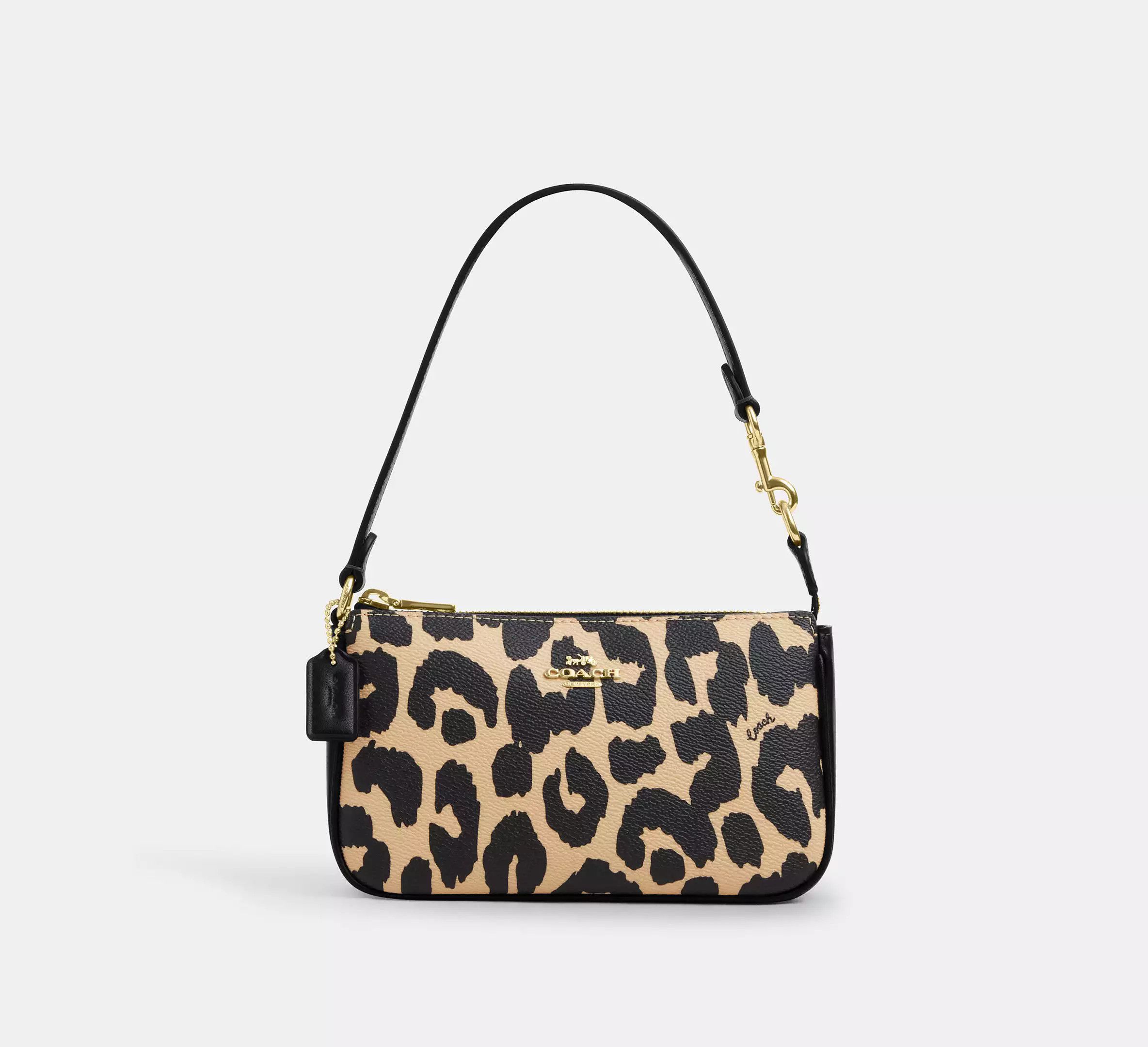 Coach Nolita 19 With Leopard Print CW403 Size ONE SIZE - 8 Thumbnail