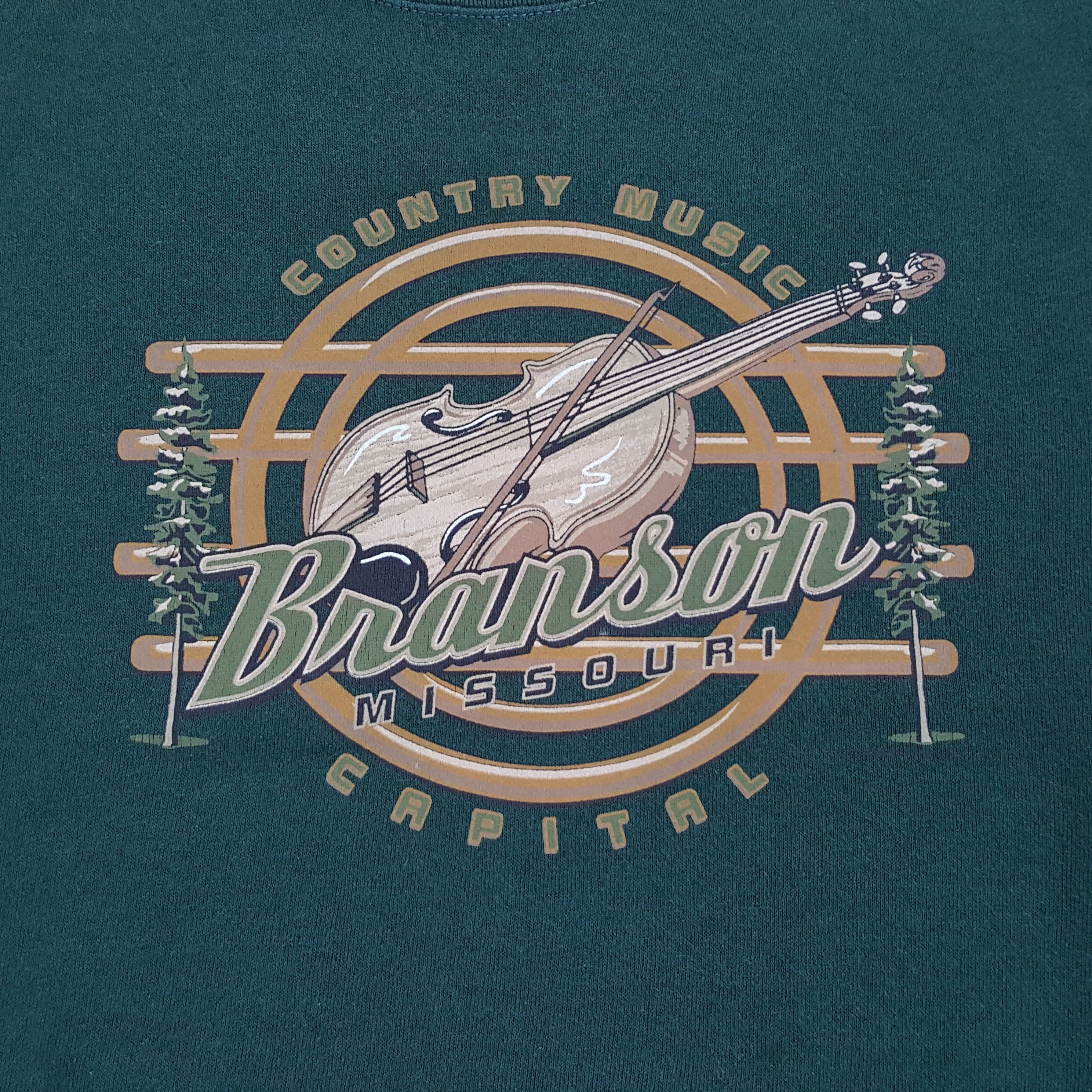 Vintage Vintage BRANSON MISSOURI CAPITAL Music Sweatshirt Size US L / EU 52-54 / 3 - 2 Thumbnail
