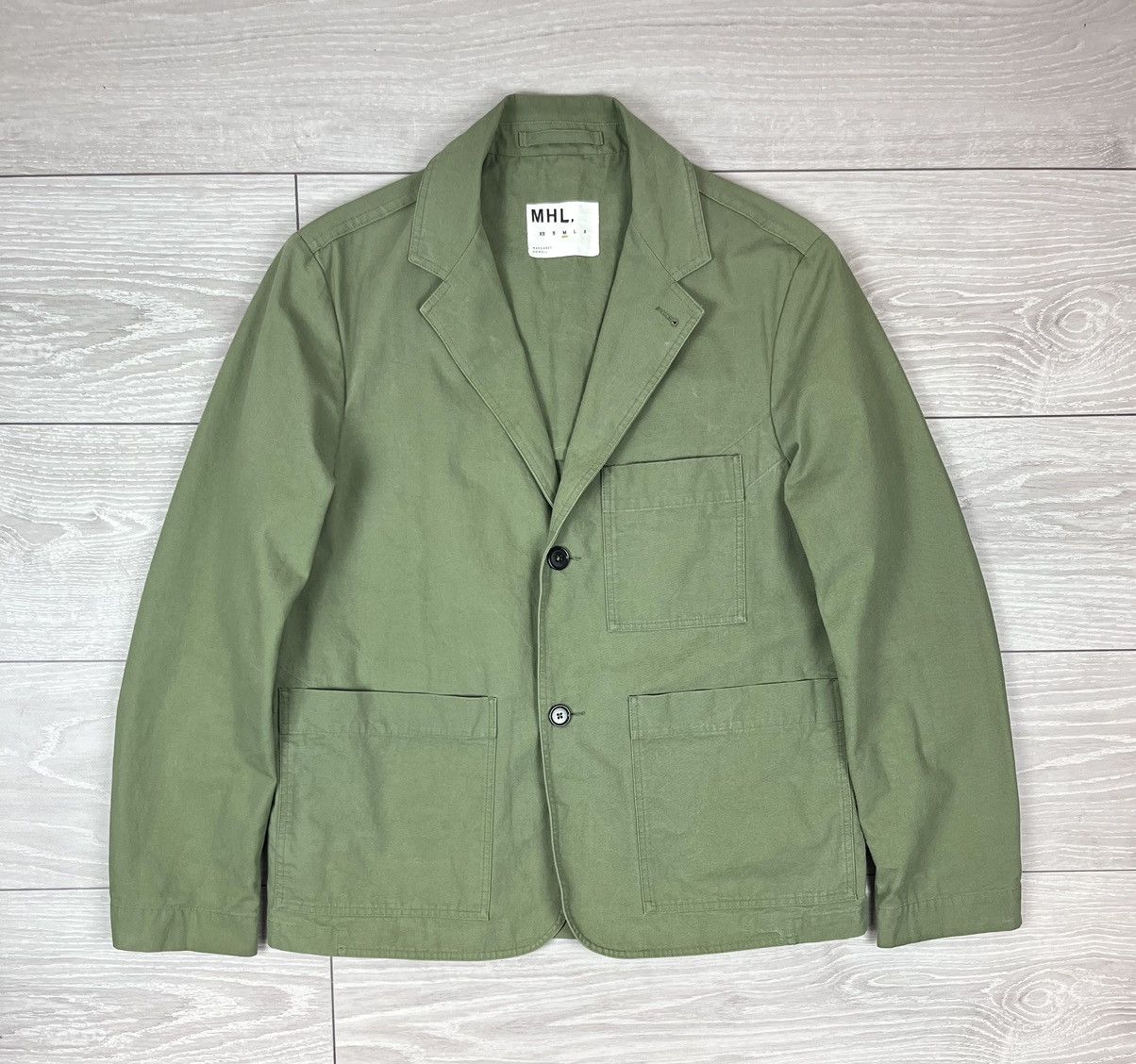 Margaret Howell Margaret Howell MHL Olive Work Canvas Buttons Jacket Size US M / EU 48-50 / 2 - 1 Thumbnail