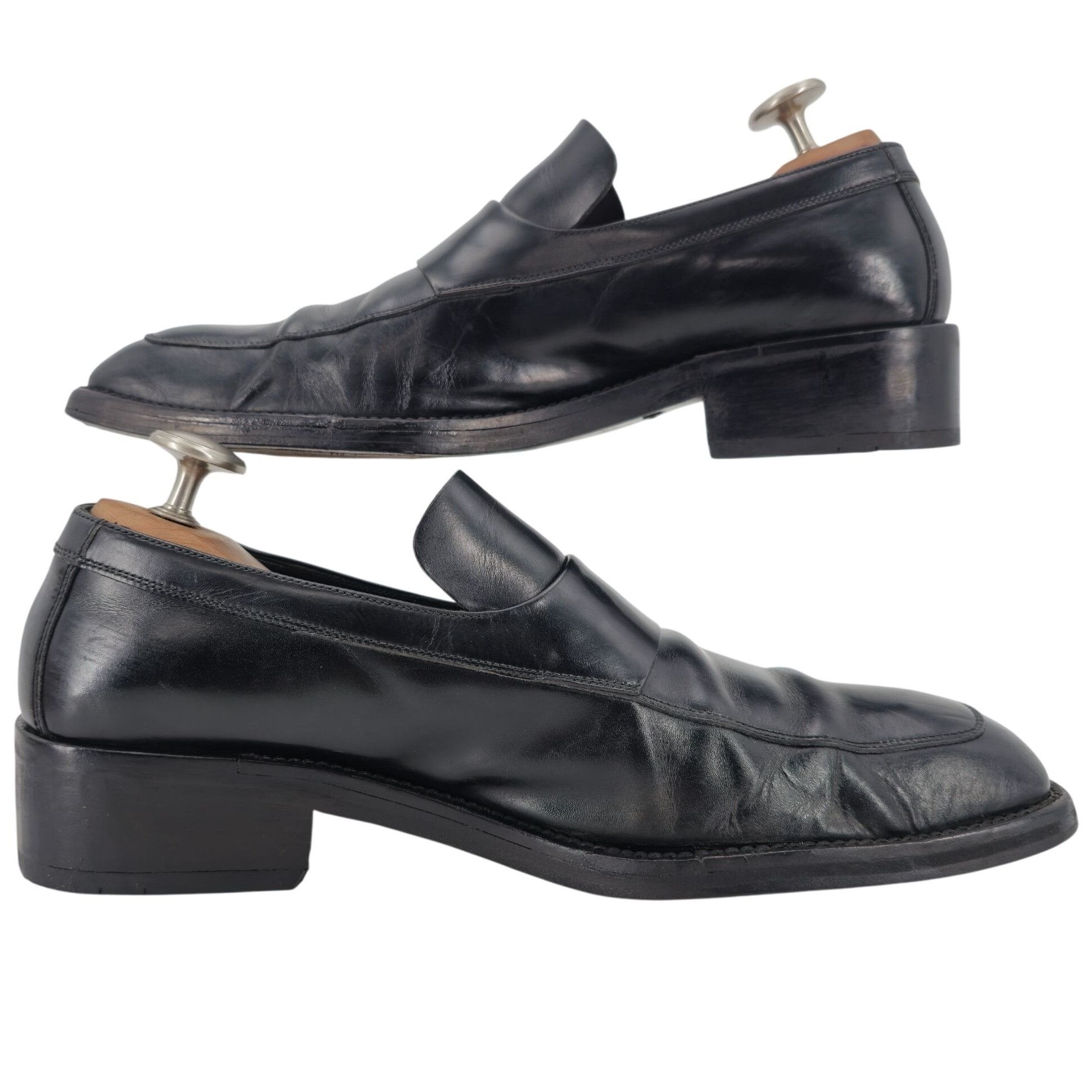 Gucci Gucci Italian Luxury Dress Shoes Men's 10.5 Black Leather Size US 10.5 / EU 43-44 - 9 Thumbnail